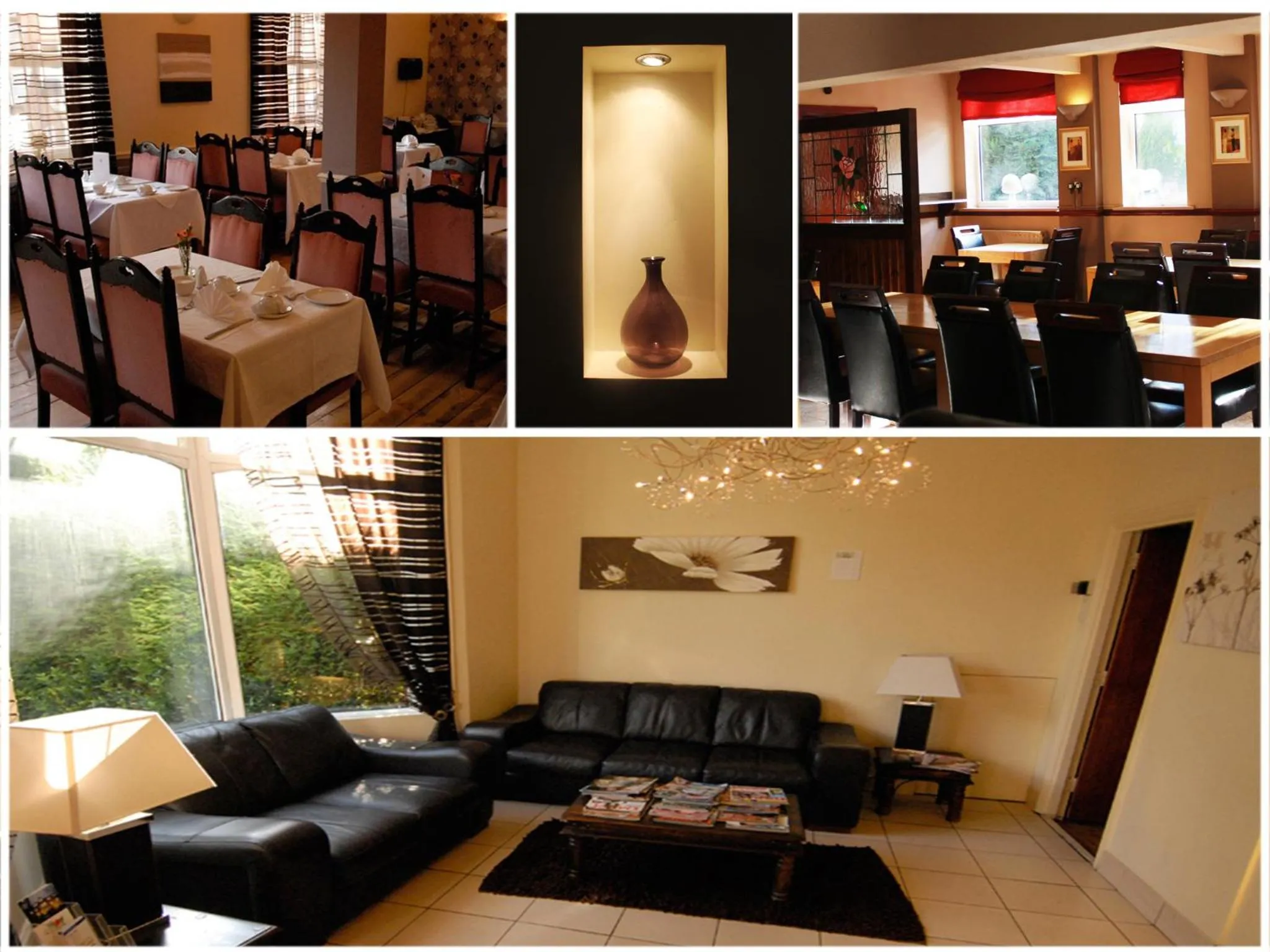 Communal lounge/ TV room in Roseview Alexandra Palace Hotel