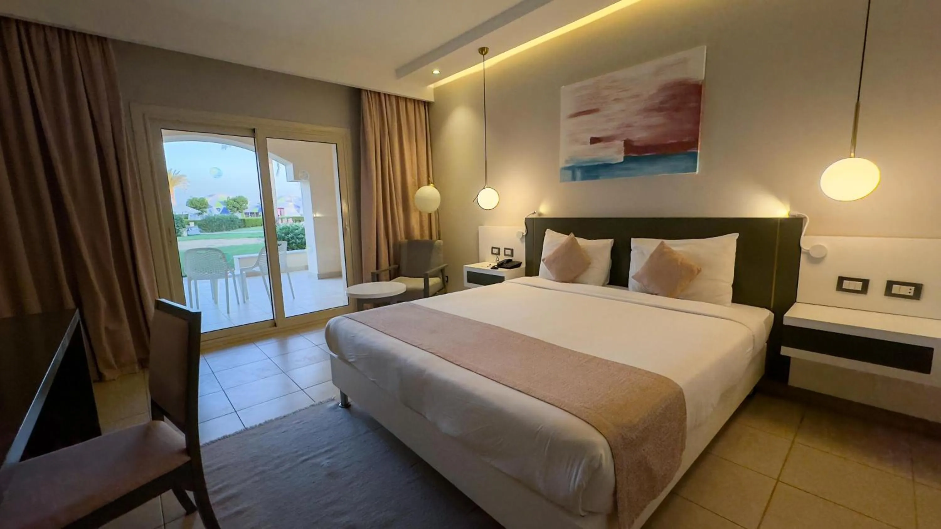 Photo of the whole room, Bed in Sataya Resort Marsa Alam