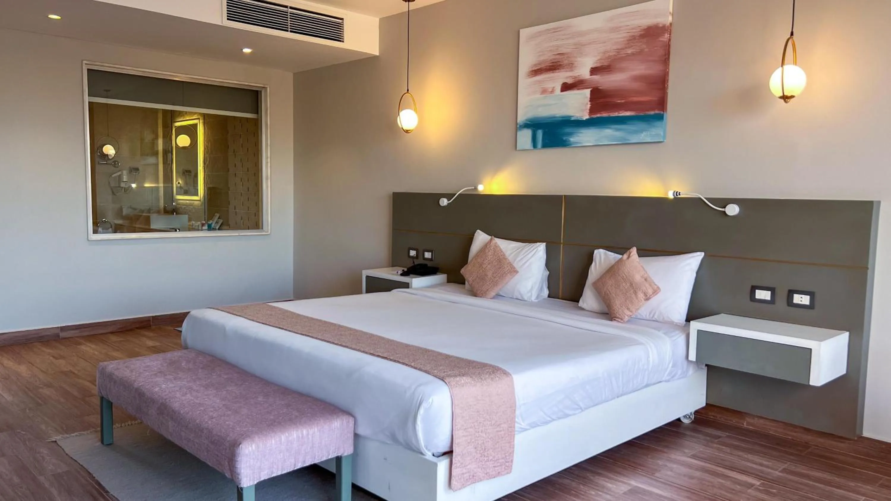 Photo of the whole room, Bed in Sataya Resort Marsa Alam