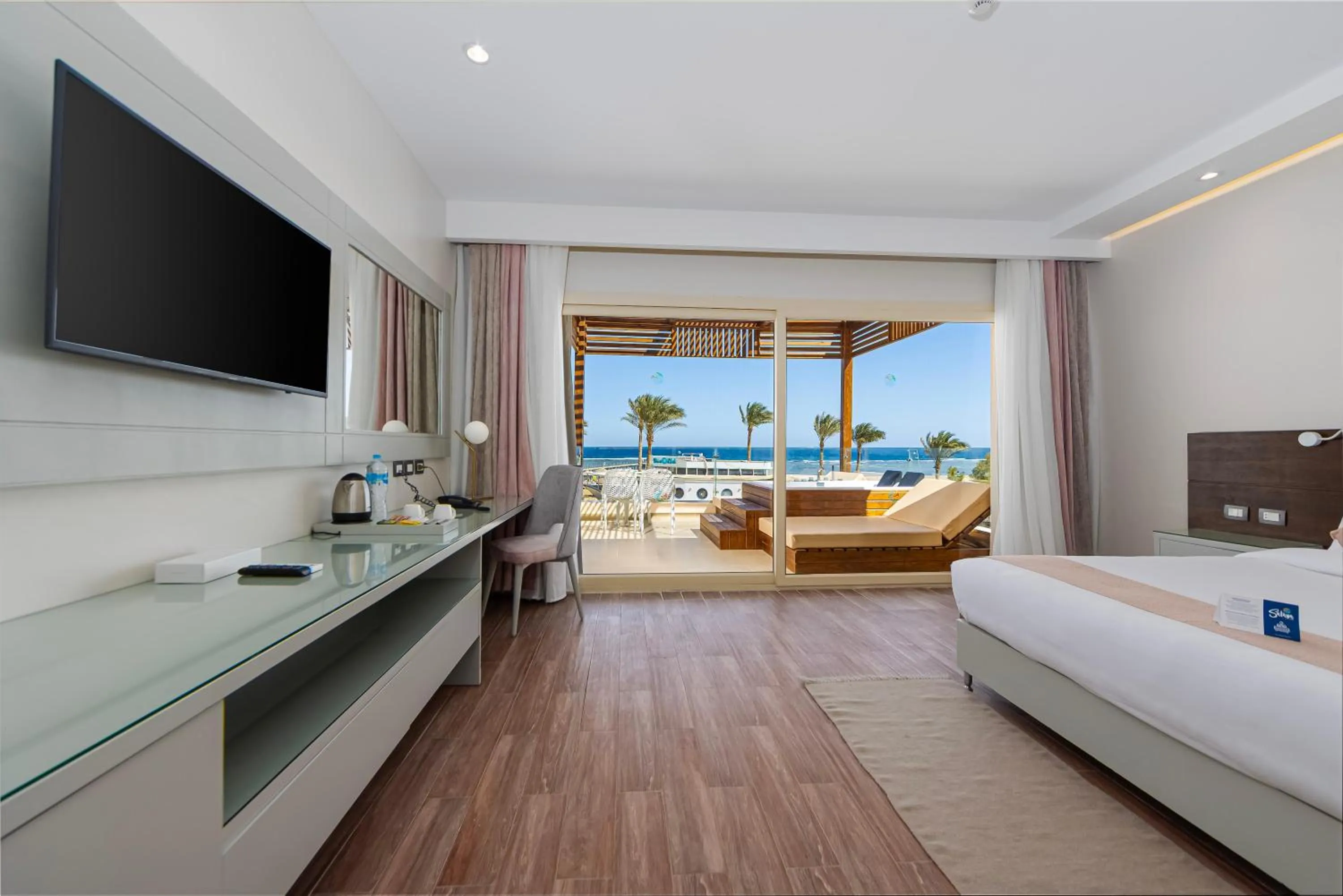 Photo of the whole room, Bed in Sataya Resort Marsa Alam