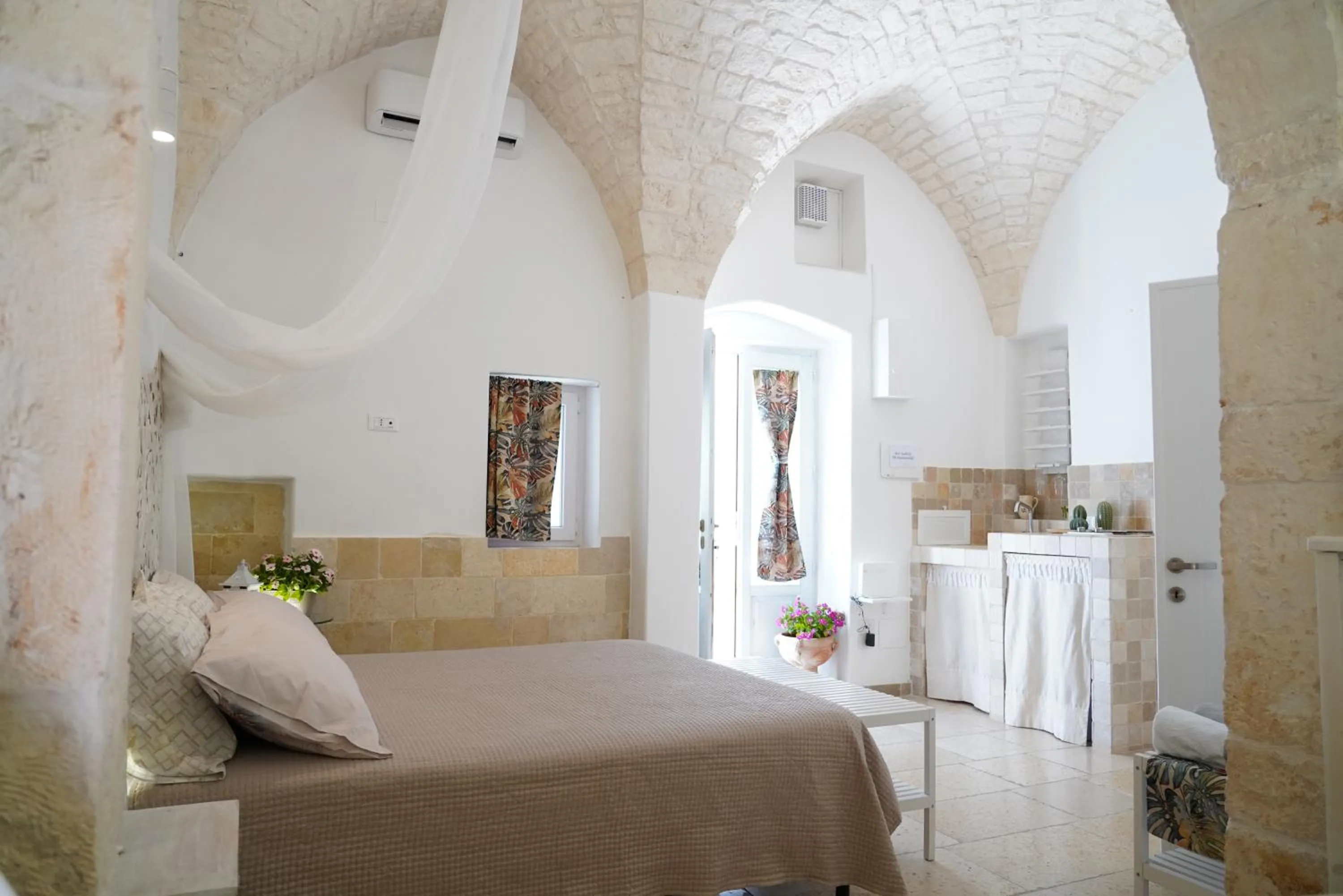Bed in Maison Blanc Ostuni