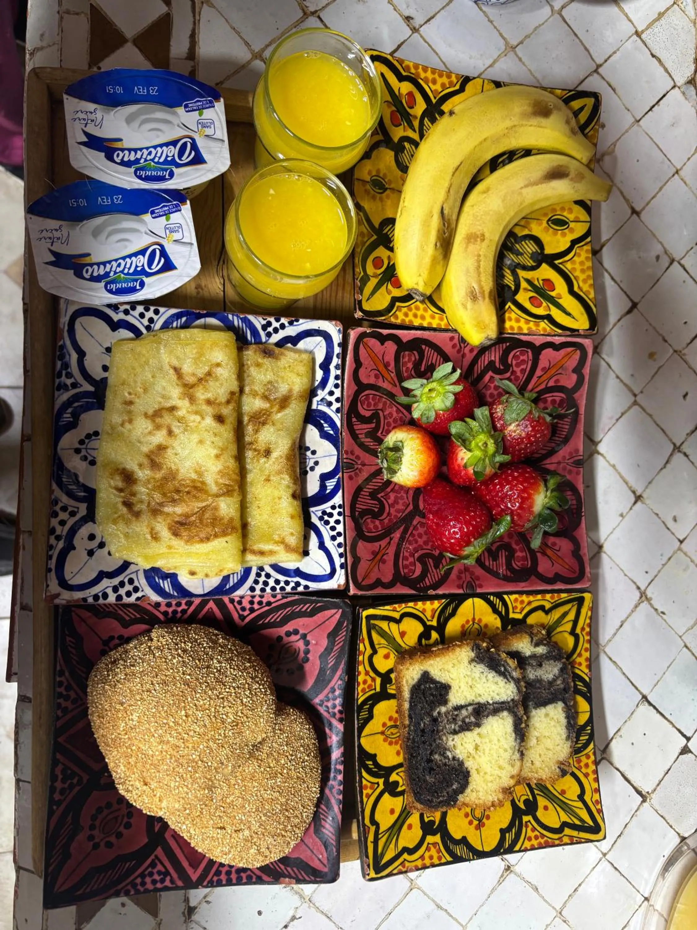 Breakfast in Riad Minami