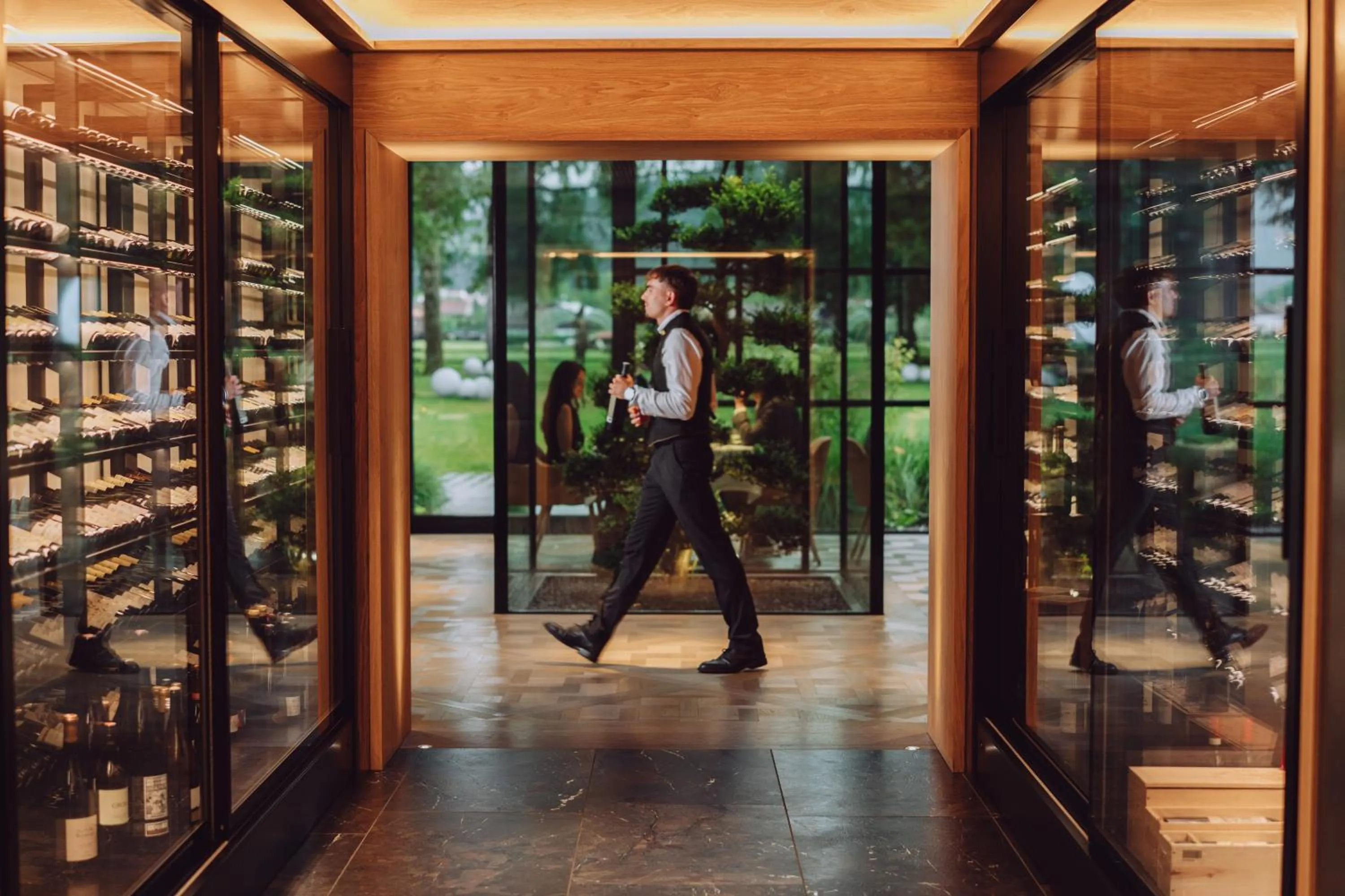 Restaurant/places to eat in Parkhotel Egerner Höfe