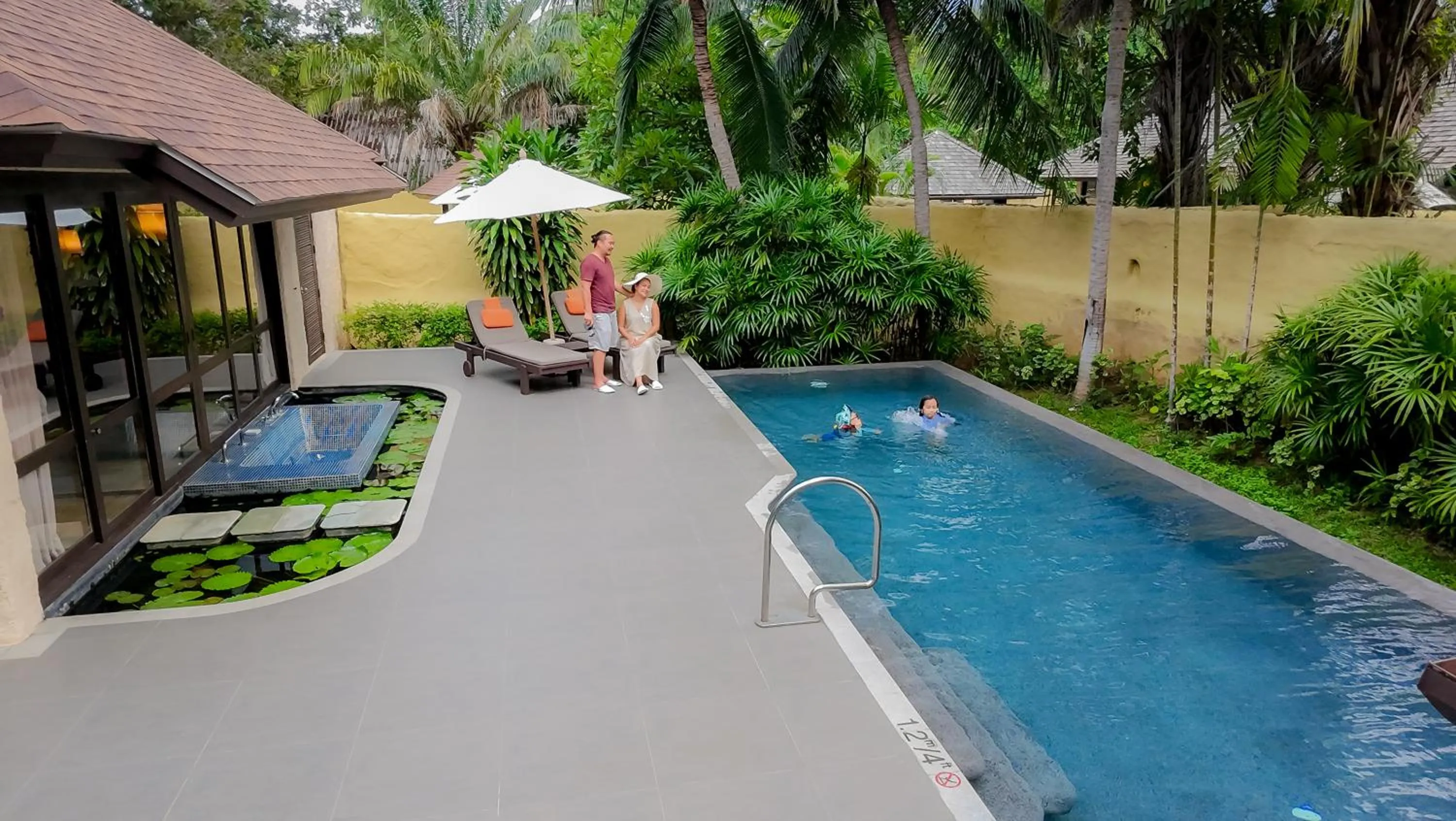 Pool view in Sheraton Hua Hin Pranburi Villas