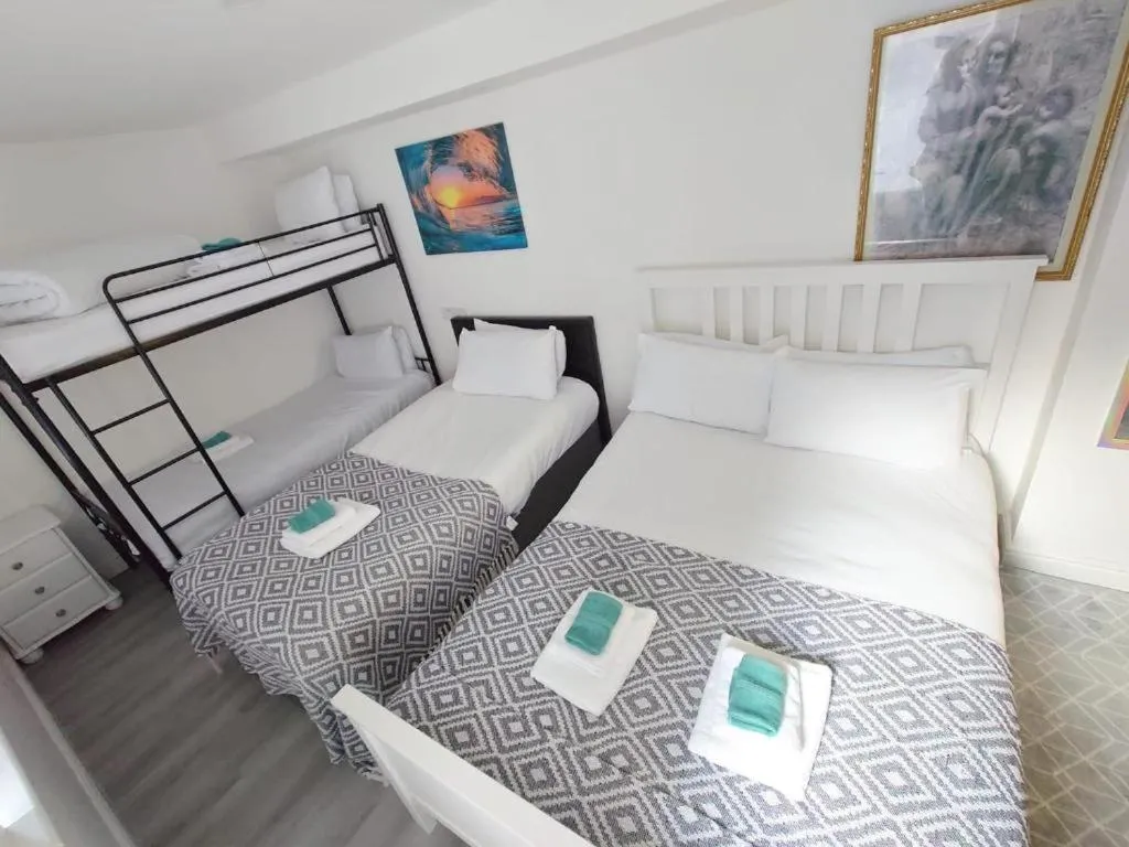 Bedroom, Bed in High Tide Hotel Oyo