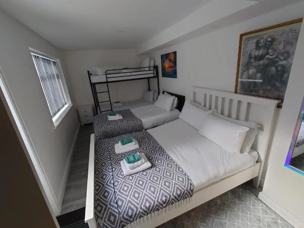 Bedroom, Bed in High Tide Hotel Oyo