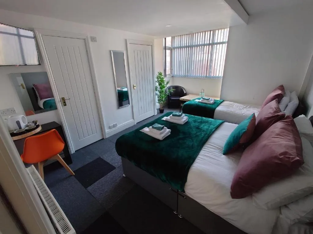 Bedroom, Bed in High Tide Hotel Oyo