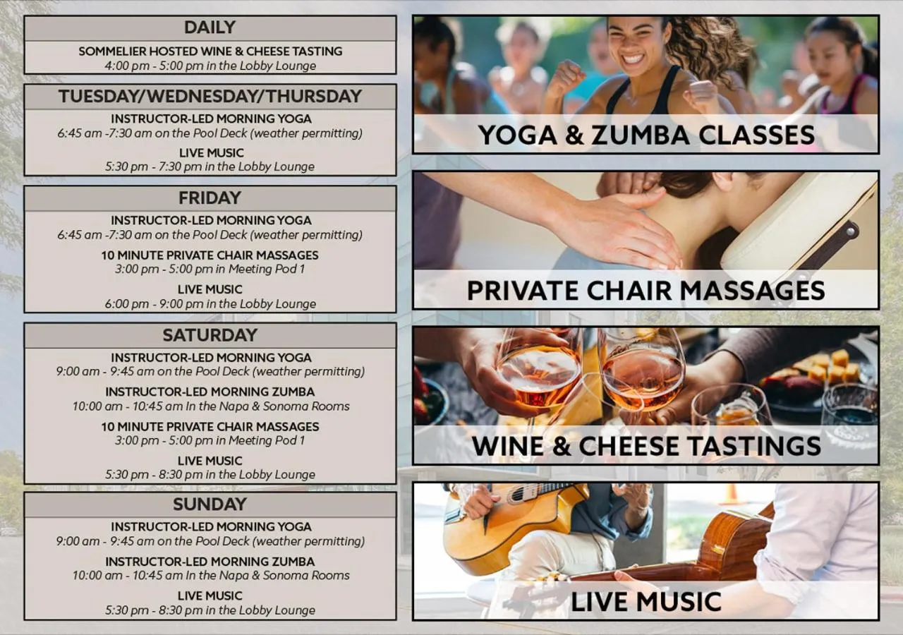 Activities in Shashi Hotel Mountain View Palo Alto