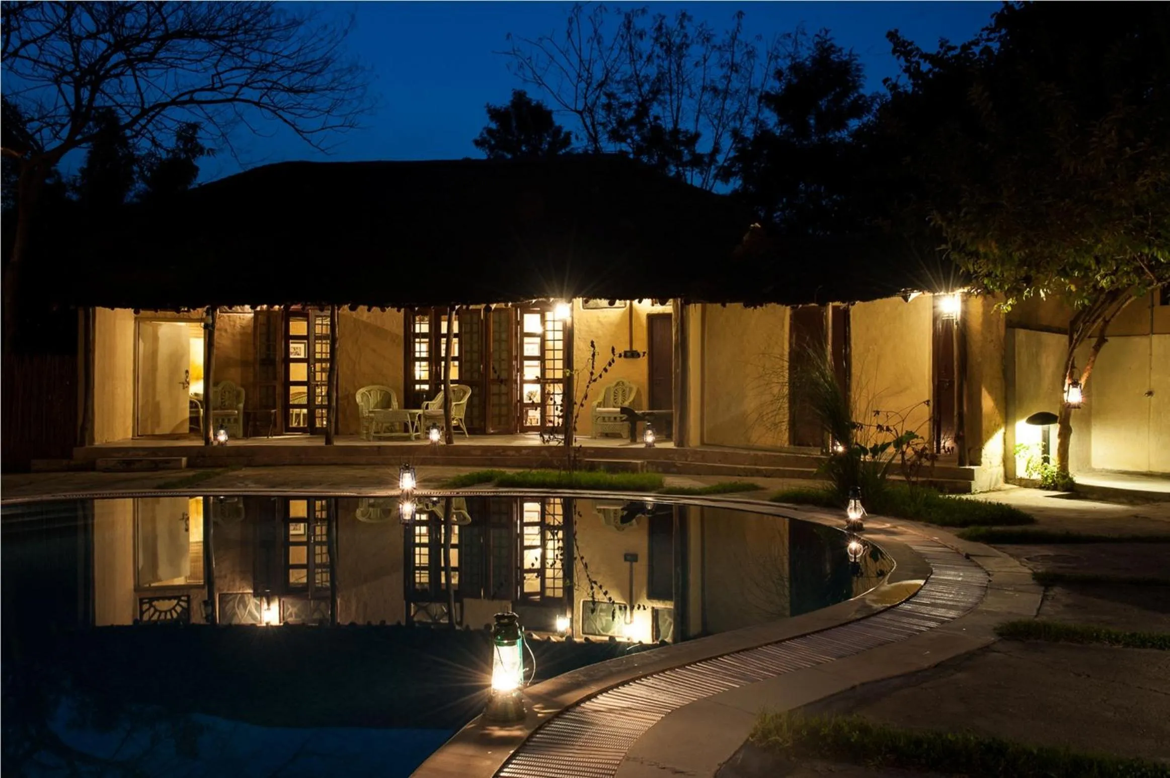 Night in Jim's Jungle Retreat