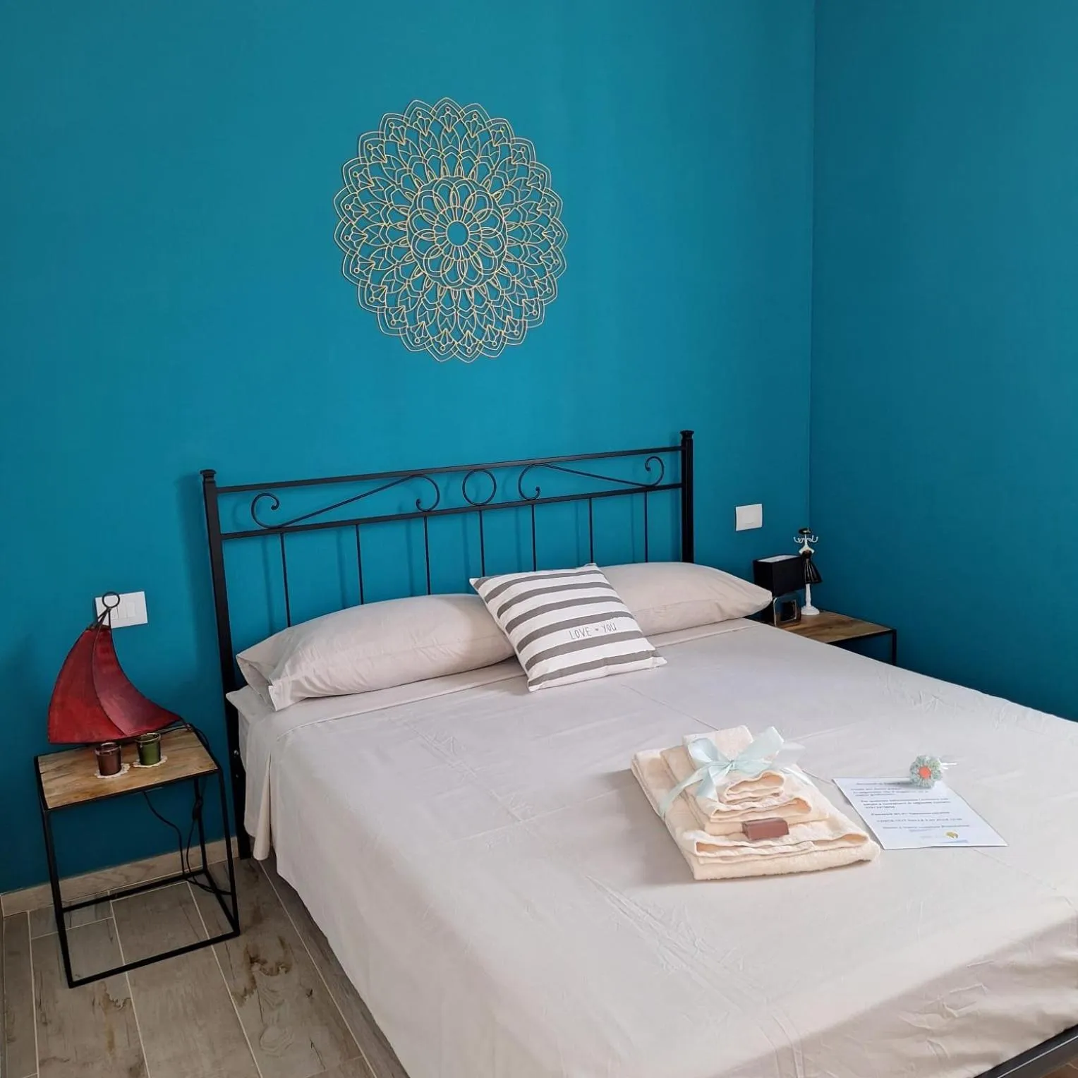 Bed in Toson d'Oro Bed & Breakfast