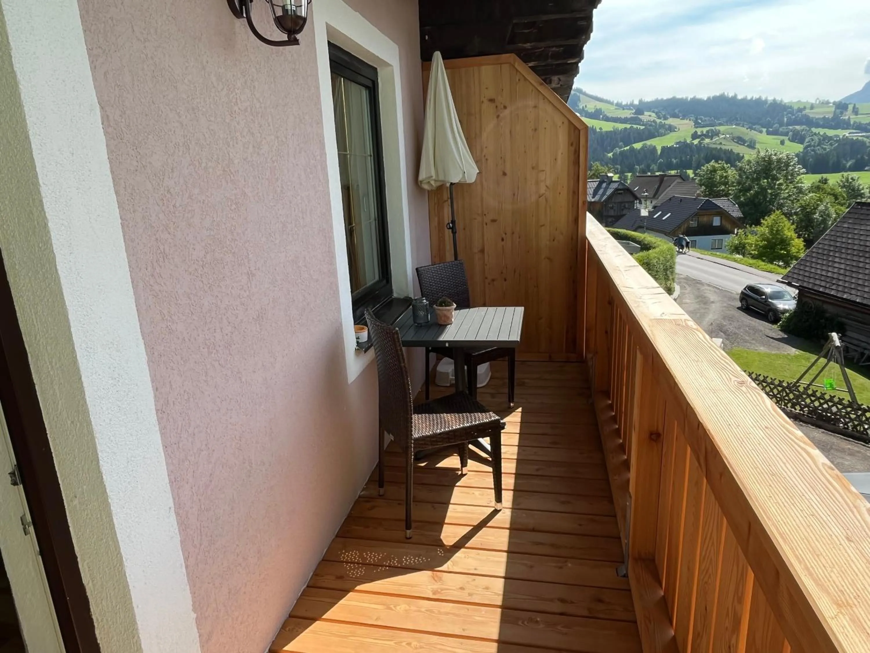 Balcony/Terrace in Appartements-Restaurant Schwaiger