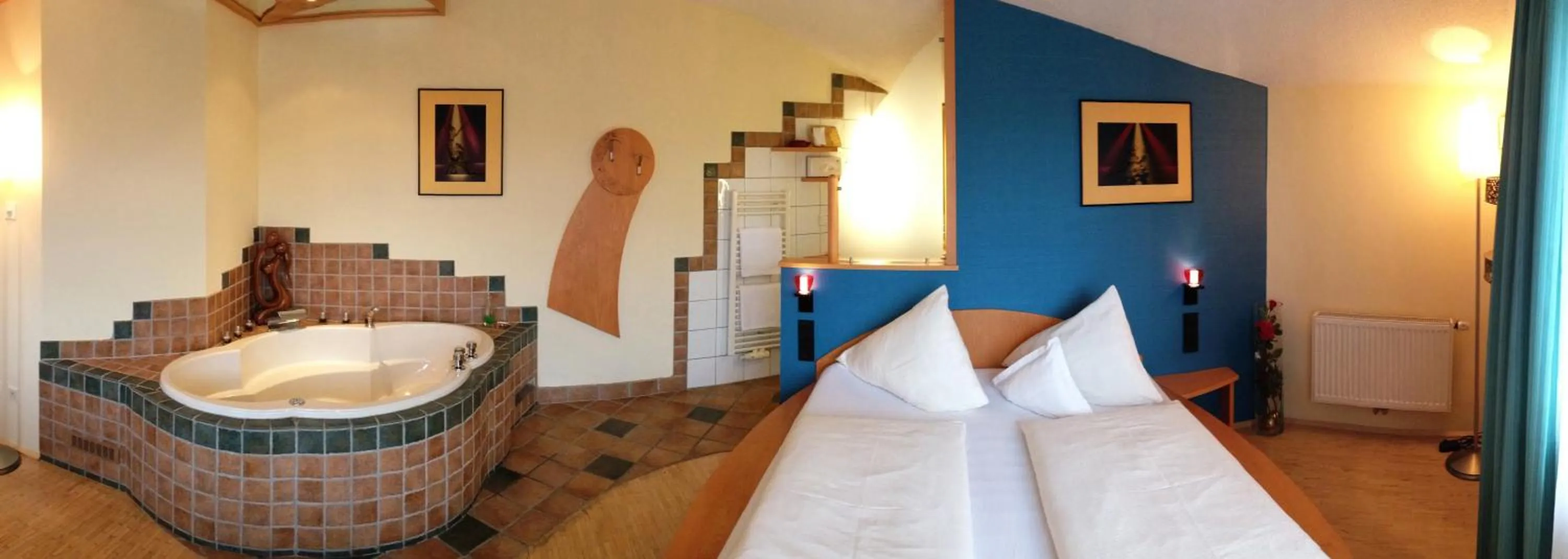 Photo of the whole room, Bed in Hotel Himmelreich