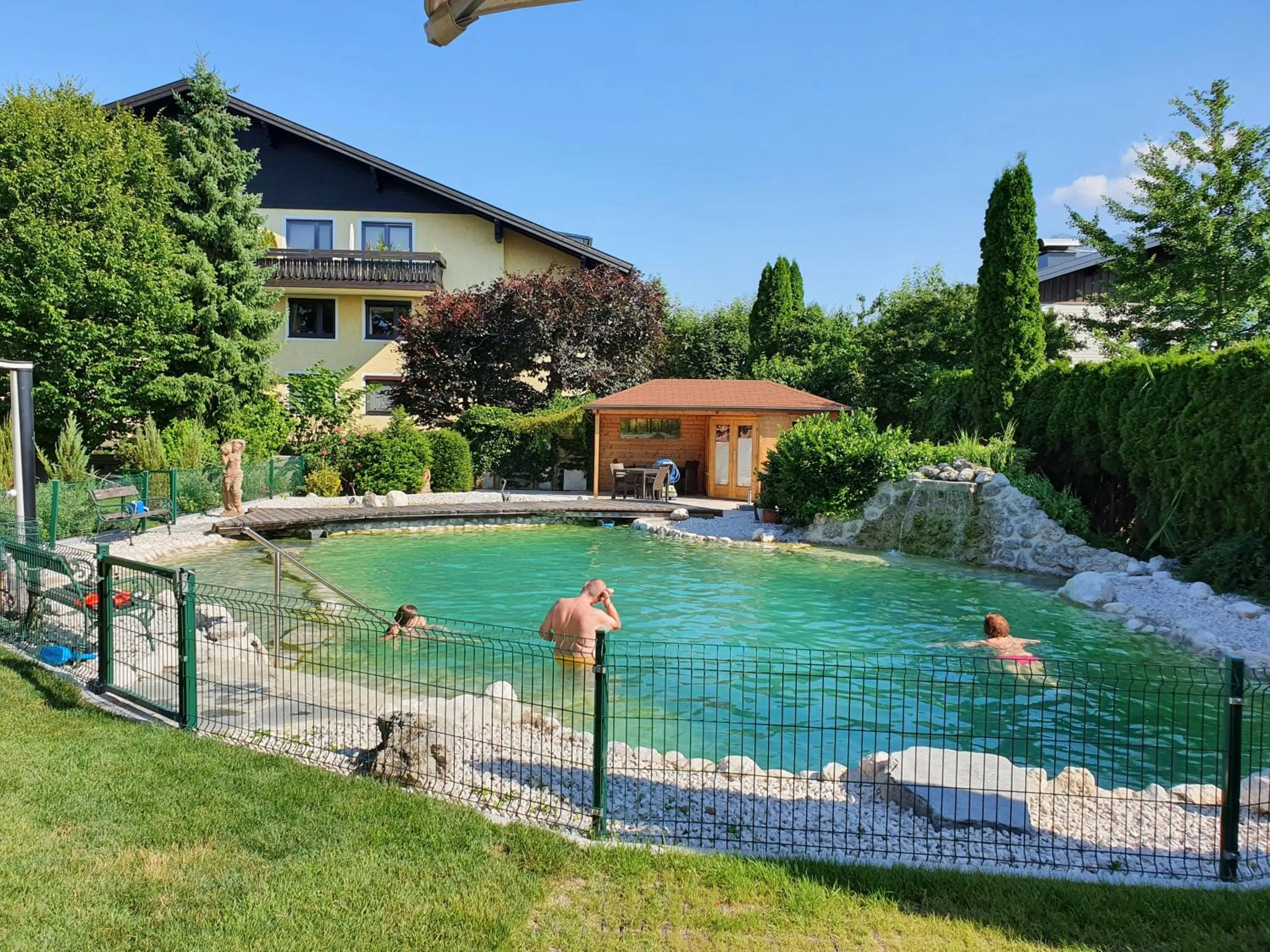 Swimming pool in Hotel Himmelreich