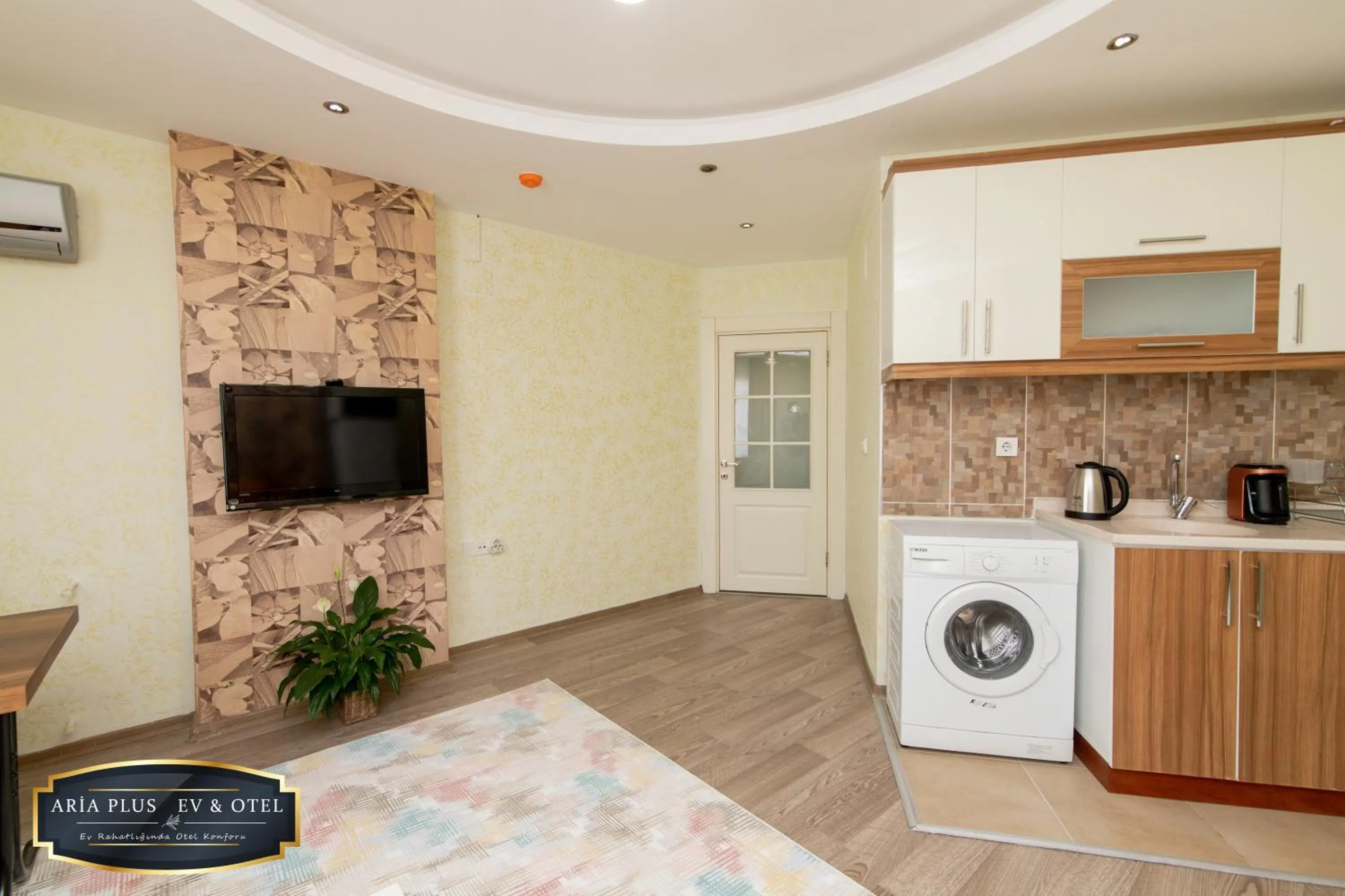 Kitchen or kitchenette in aria plus ev otel