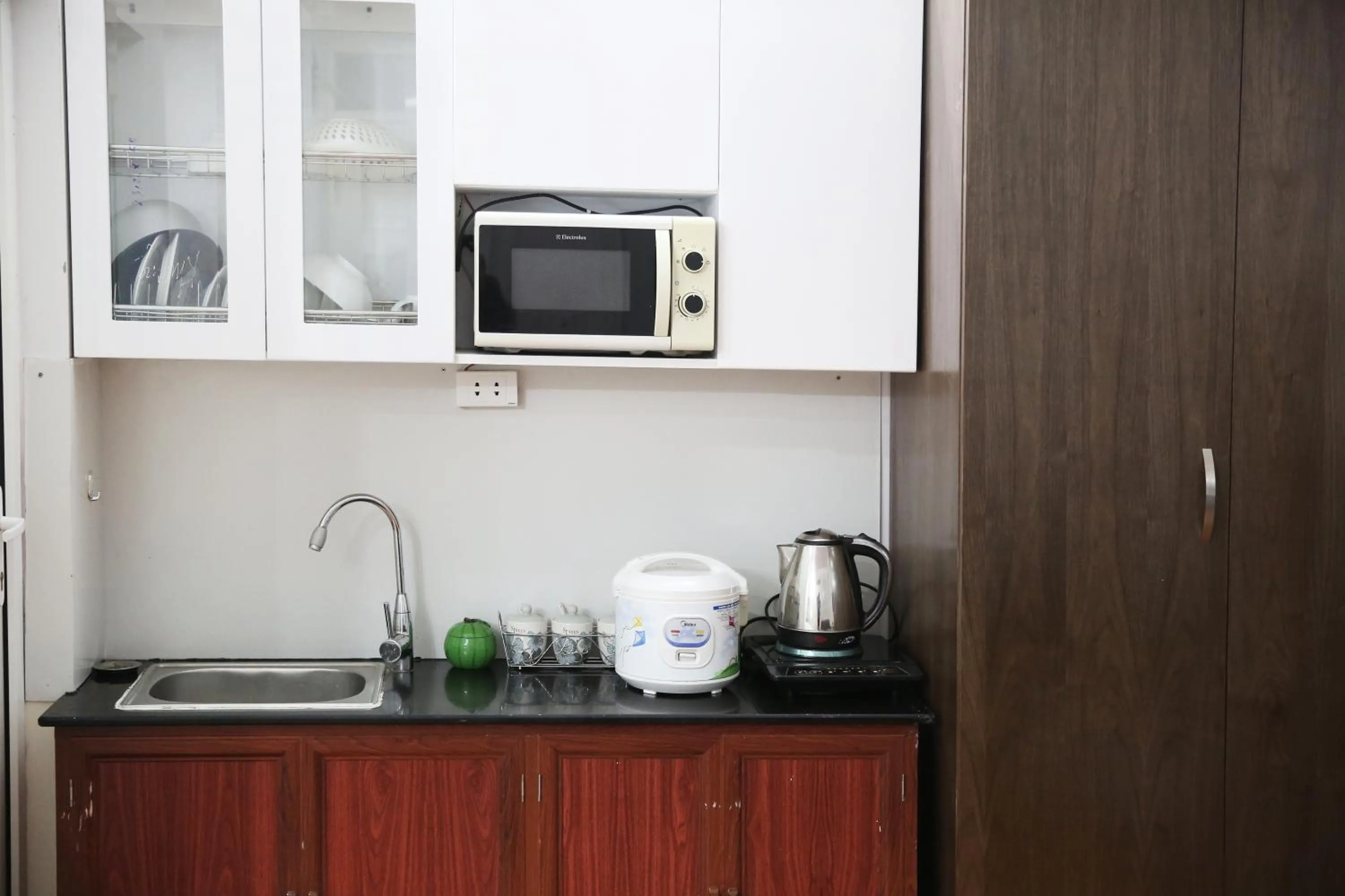 Kitchen or kitchenette in V-Studio Apartment 2