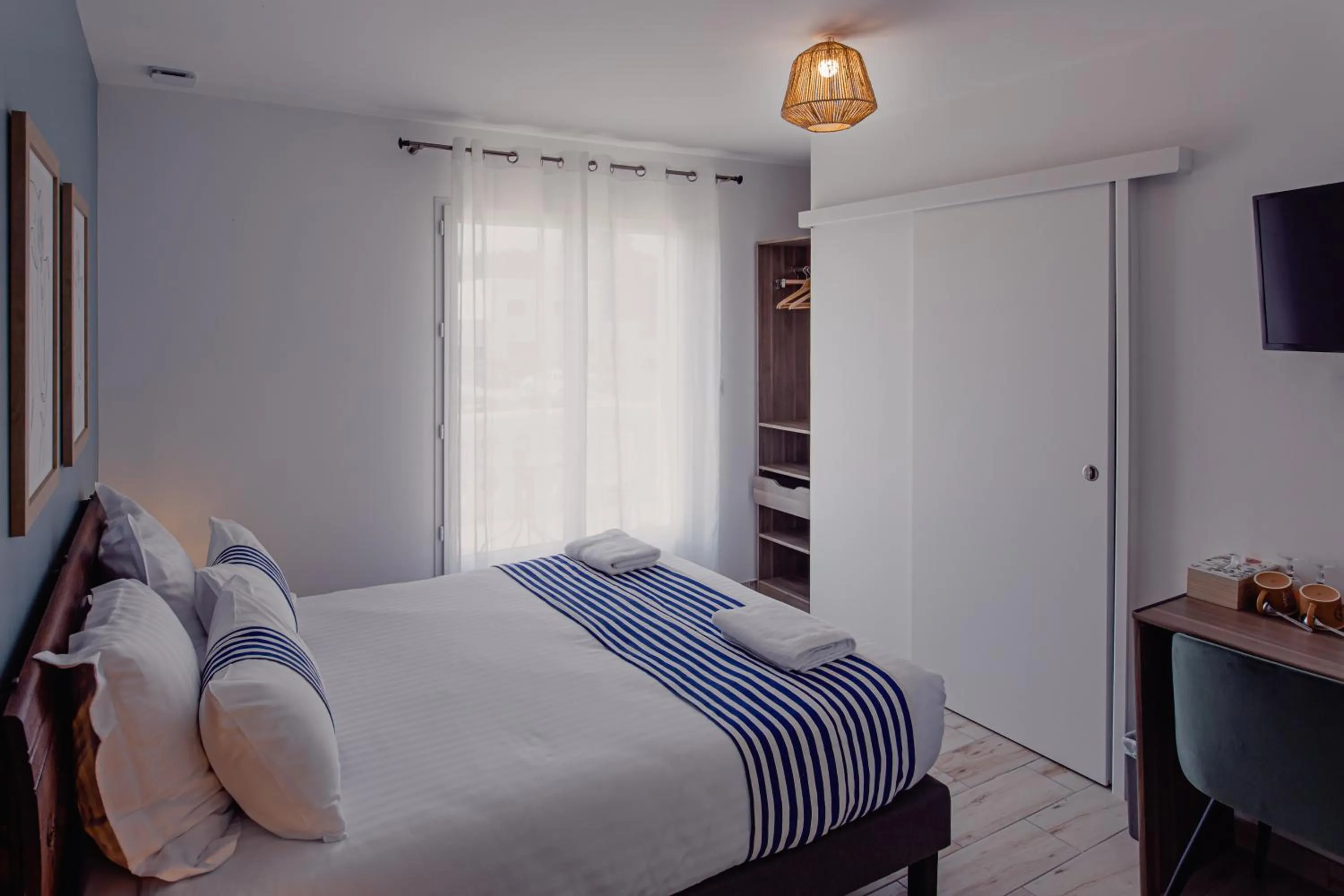 Bed in VILLA DES CHENES-Adult only