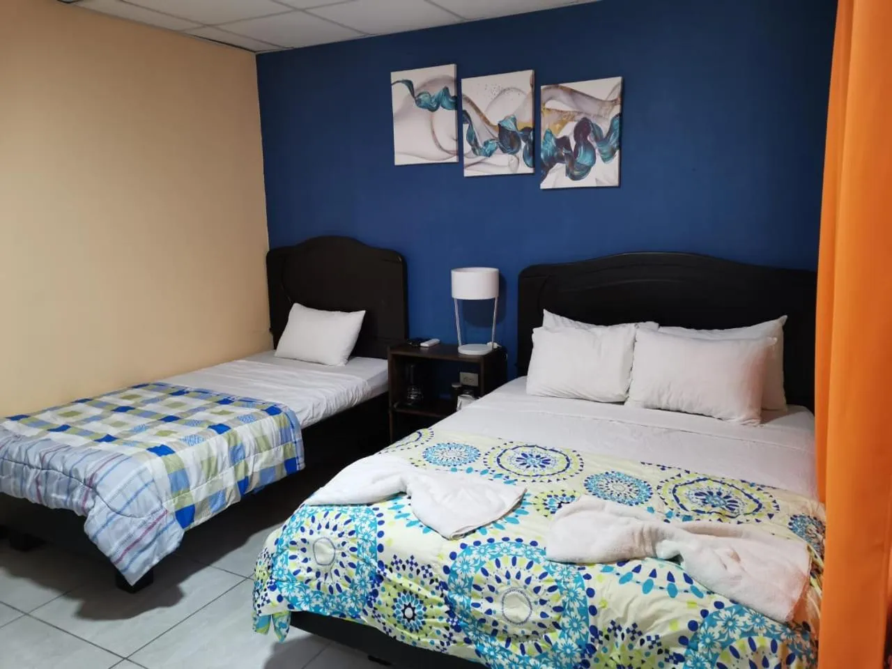 Bed in Hotel Palmera Real Hot Springs