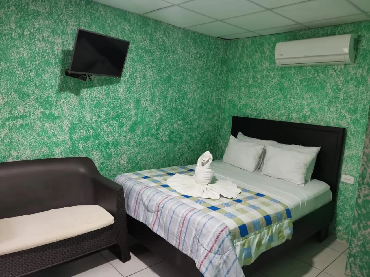 Bed in Hotel Palmera Real Hot Springs