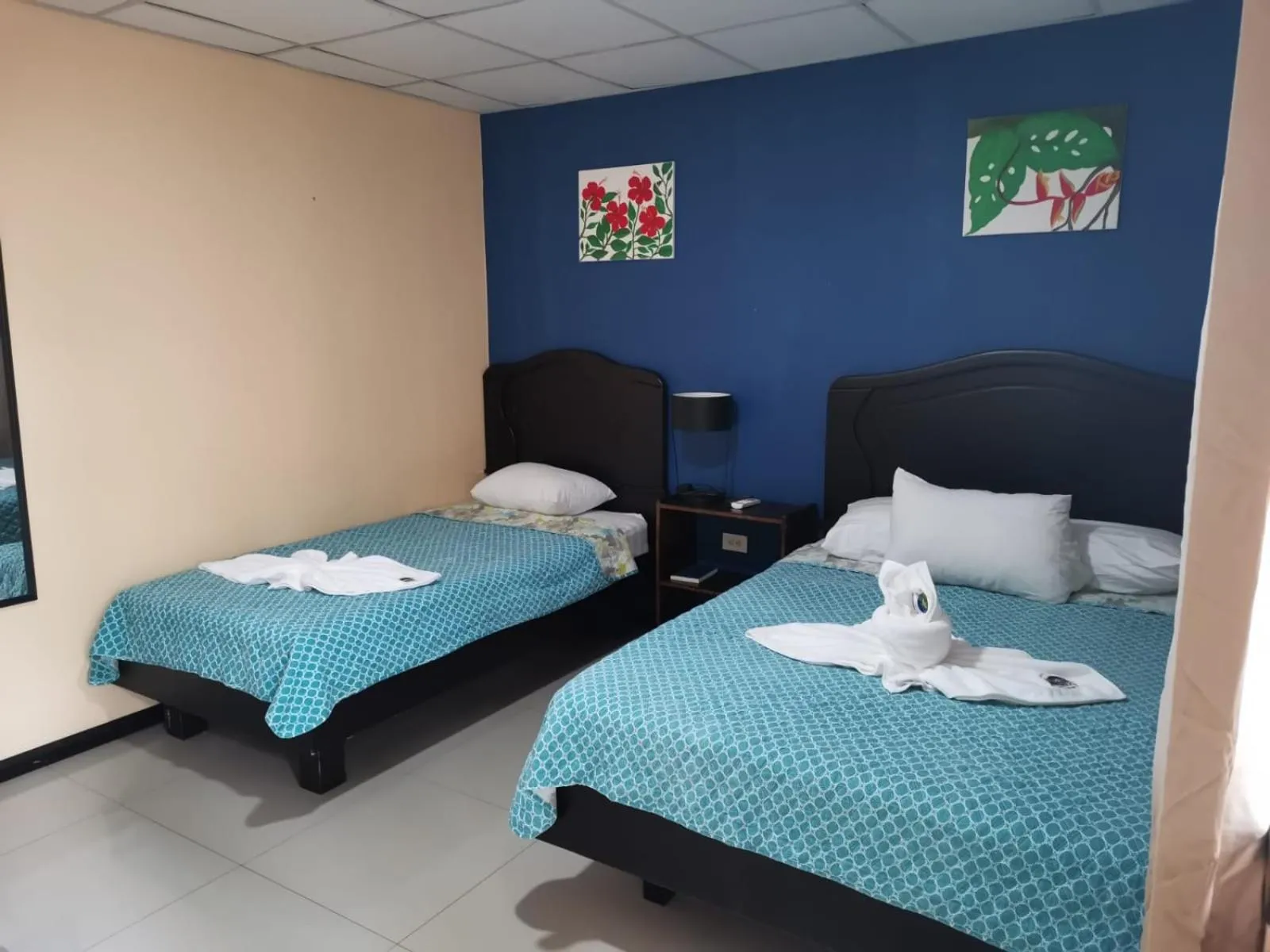 Bed in Hotel Palmera Real Hot Springs