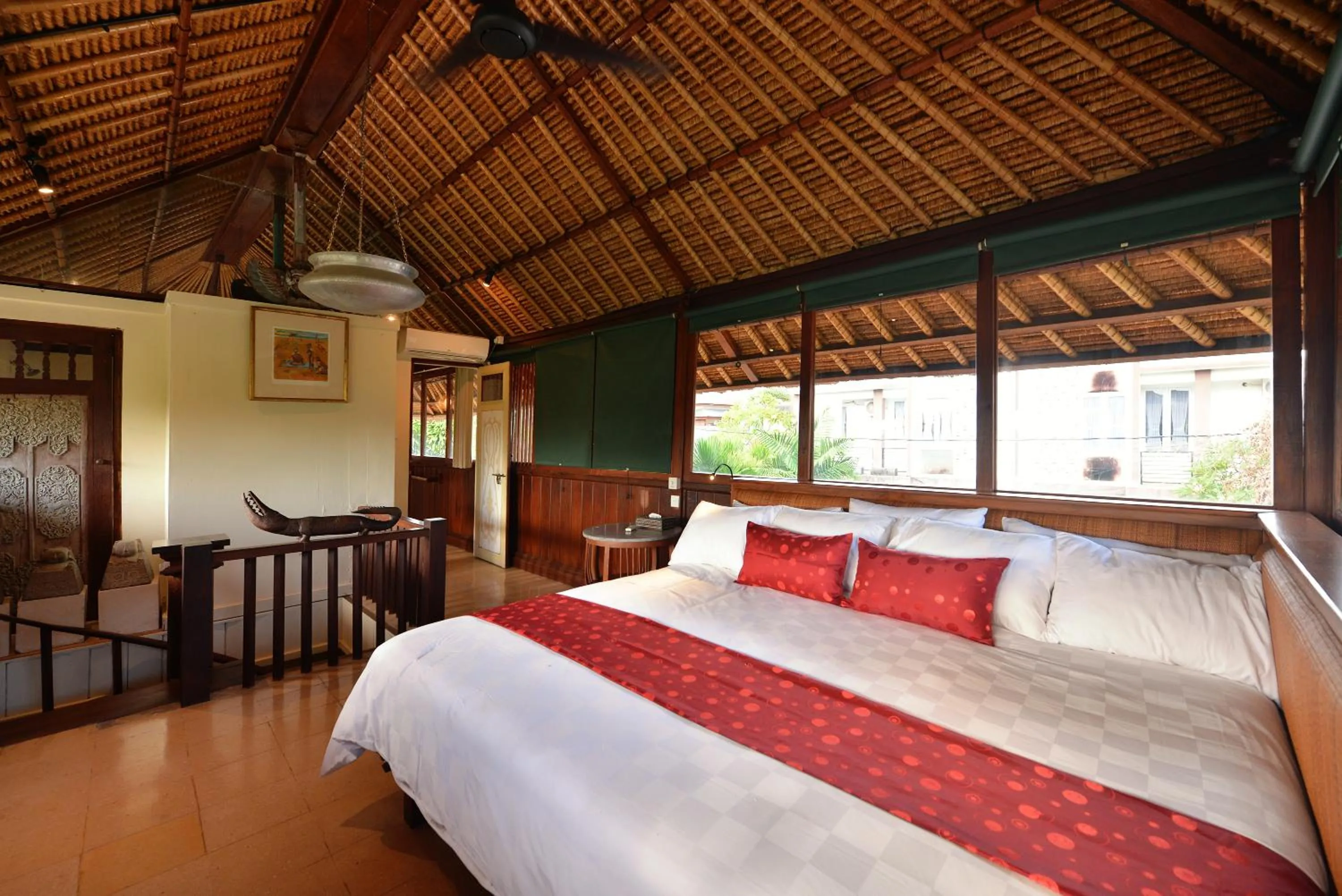 Bed in Bebek Cottages Sanur