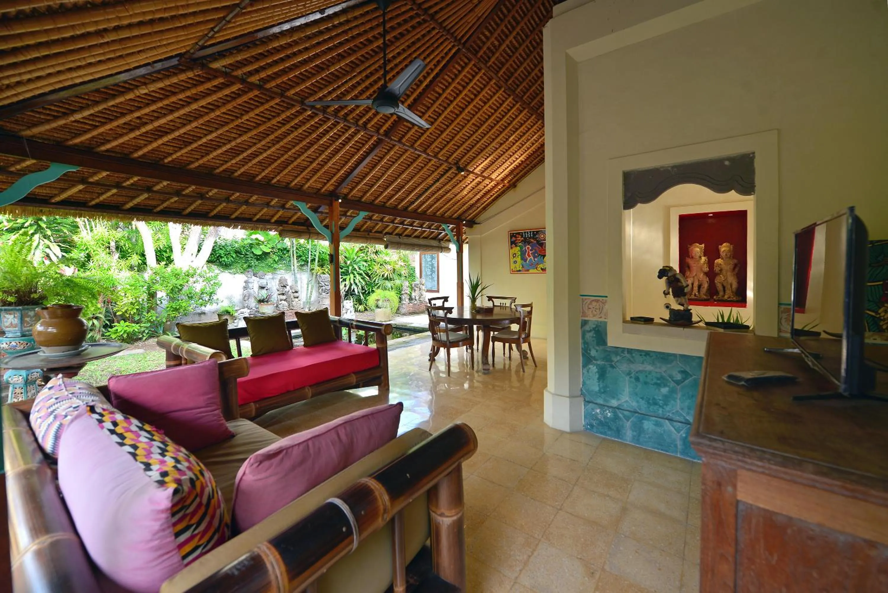 Living room in Bebek Cottages Sanur