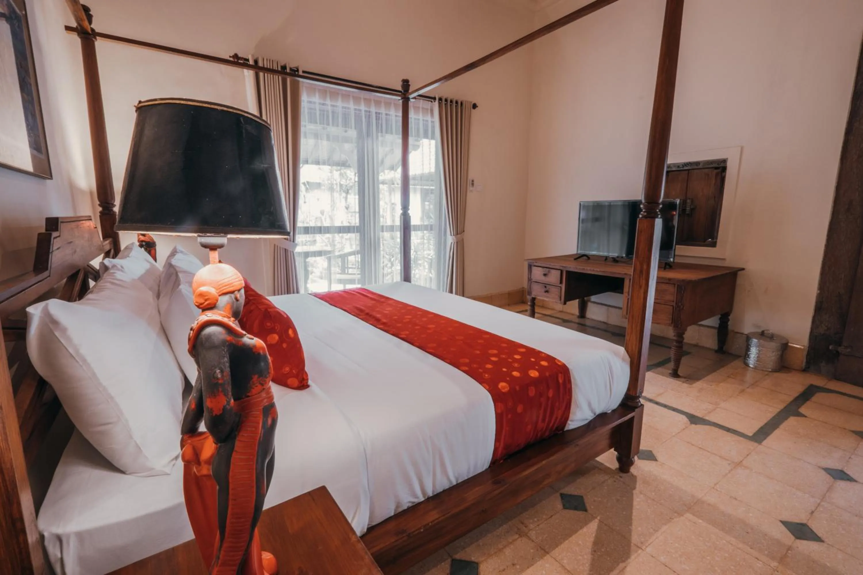 Bedroom, Bed in Bebek Cottages Sanur