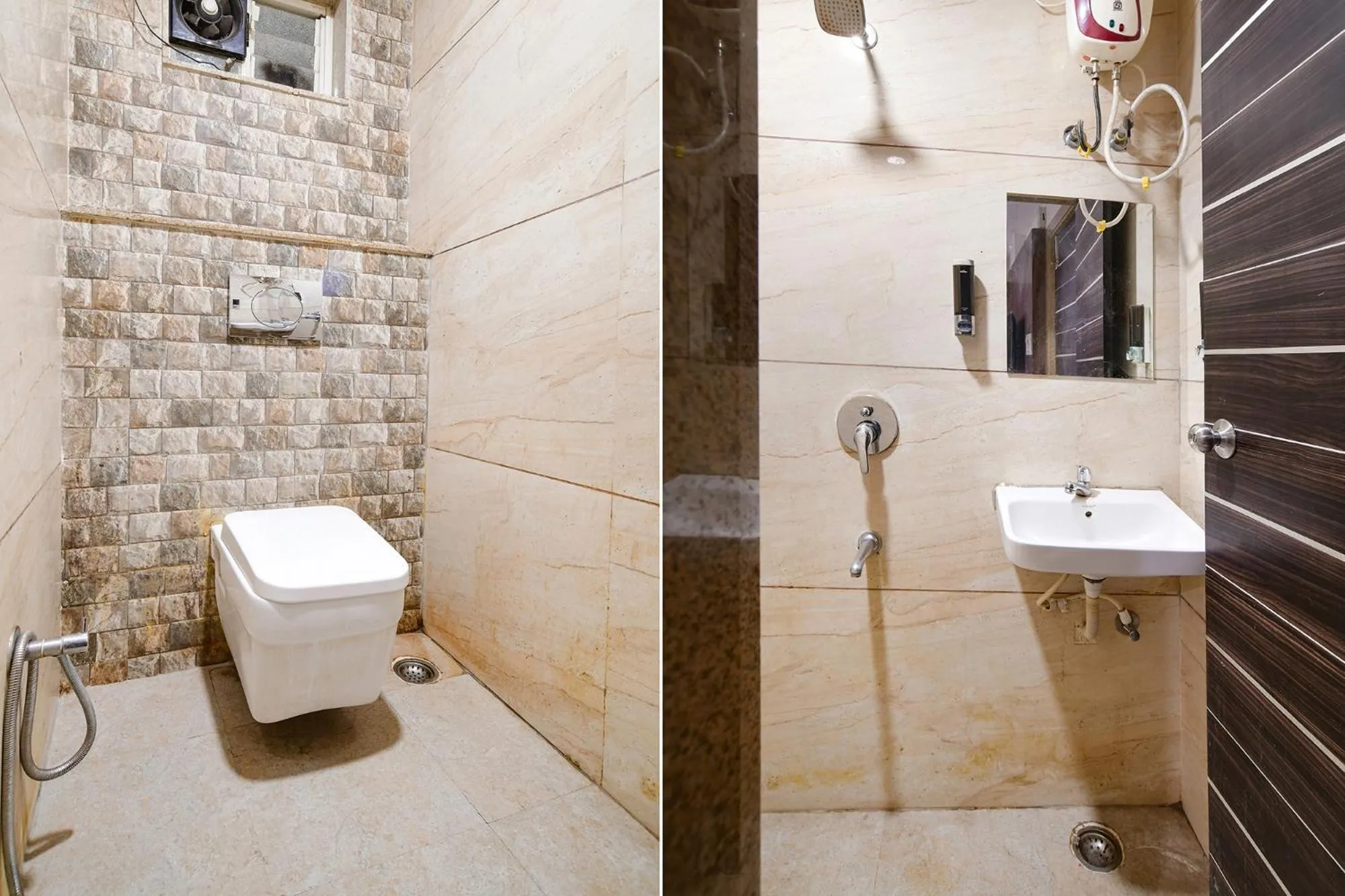 Bathroom in FabHotel Shree Ram Palace