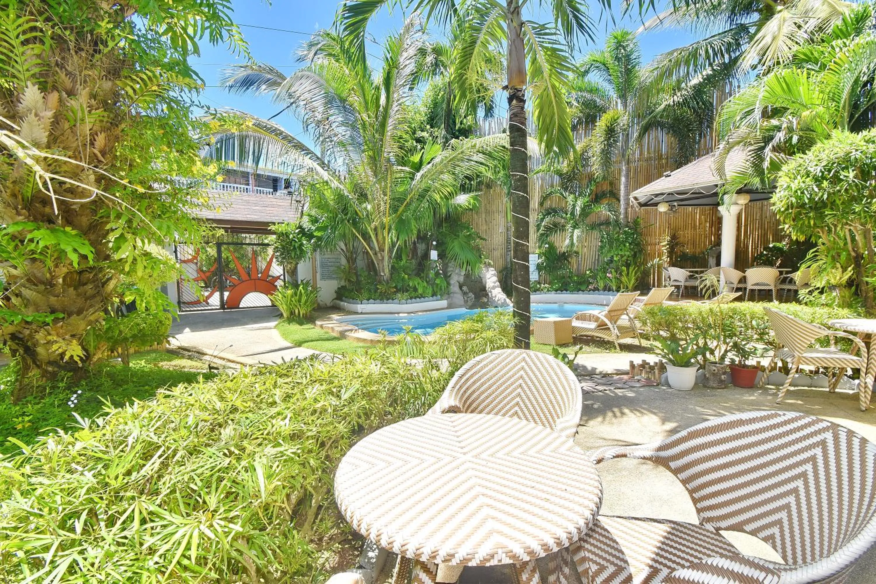 Garden in Villa Sunset Boracay