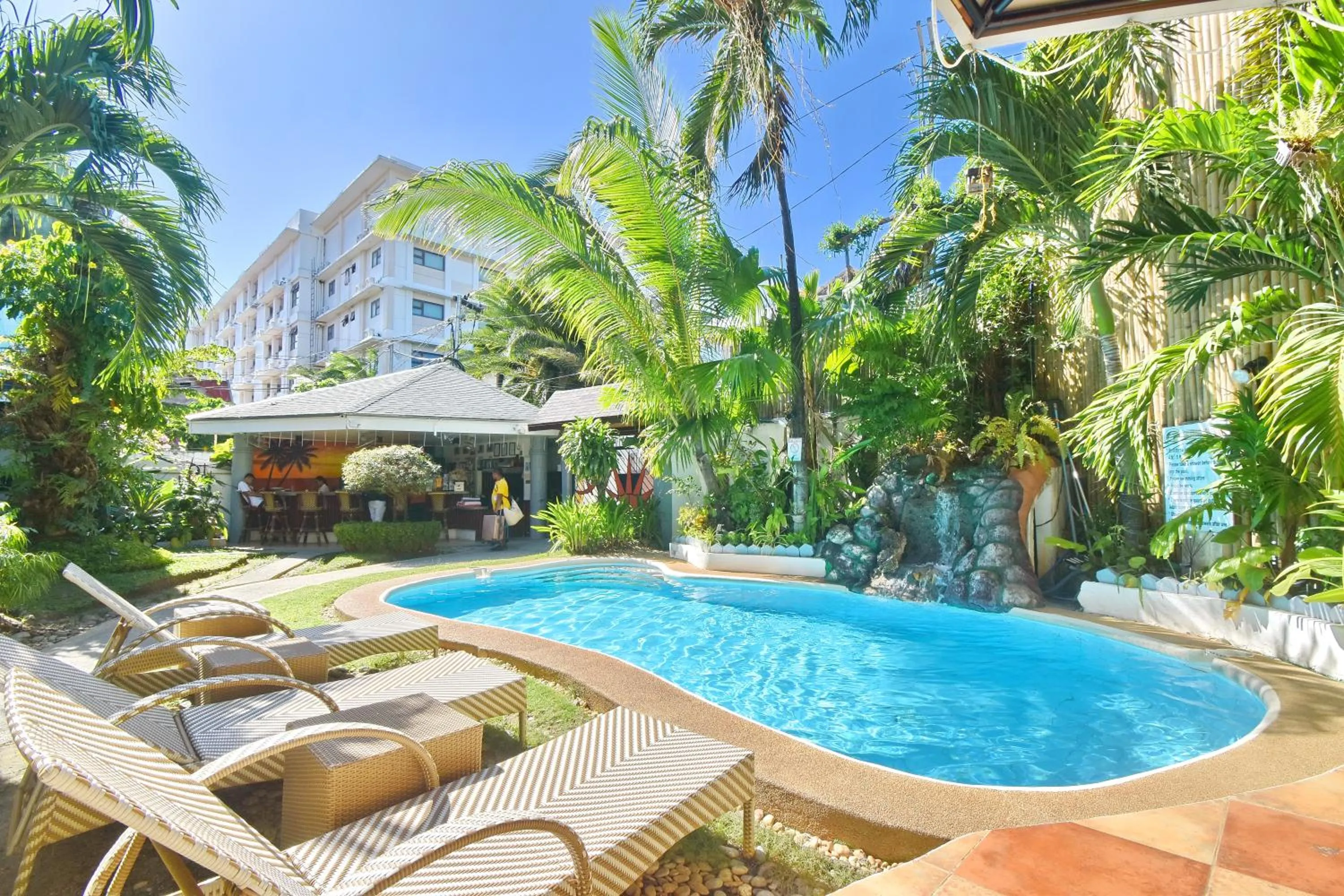 Swimming pool in Villa Sunset Boracay