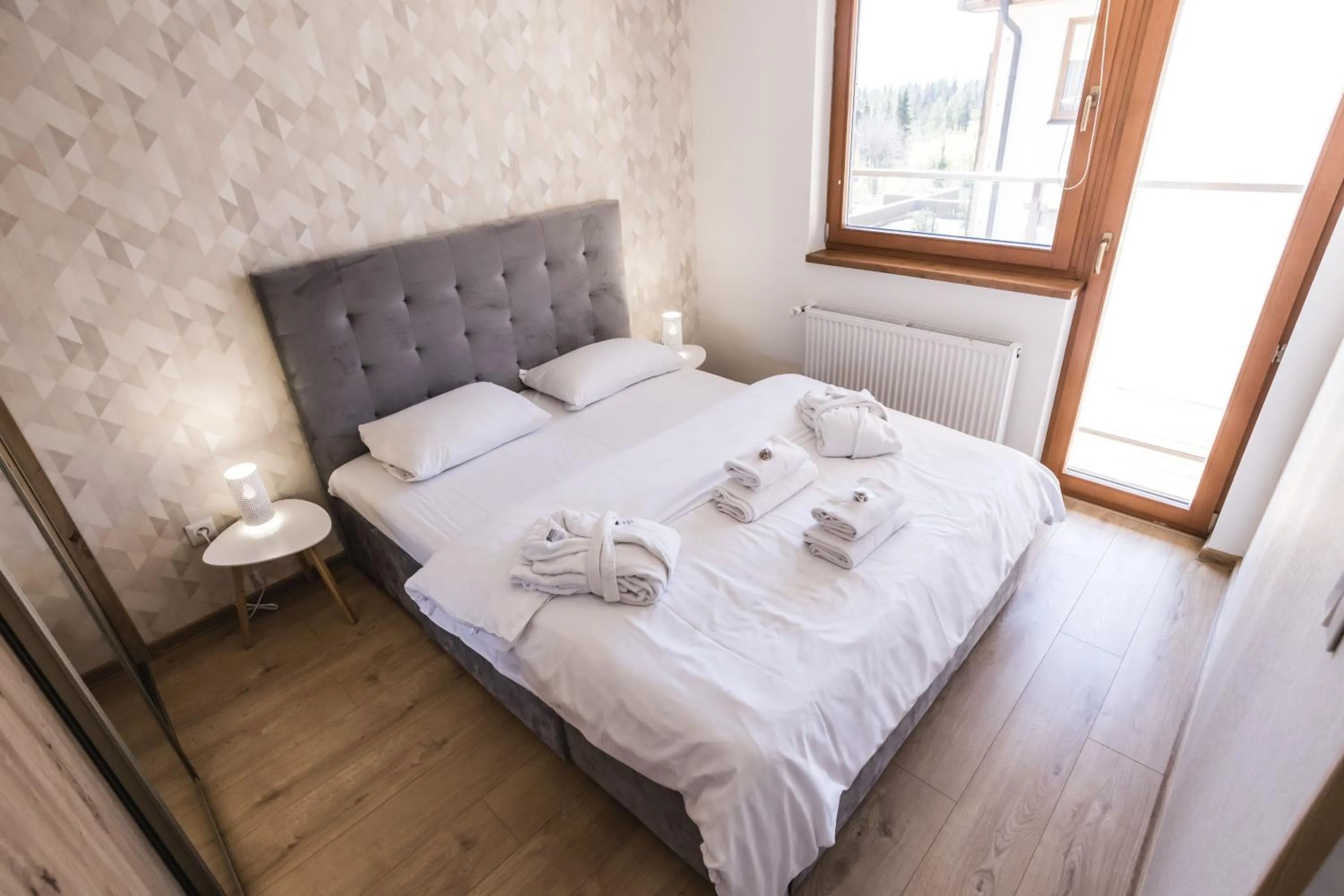 Bed in ARIETES MARMONT Resort