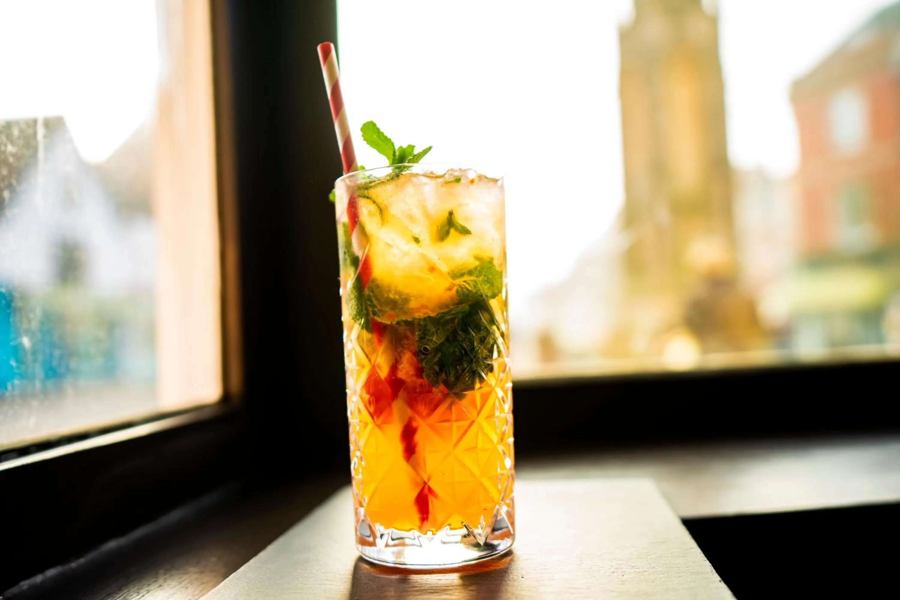 Drinks in The Crown Hotel