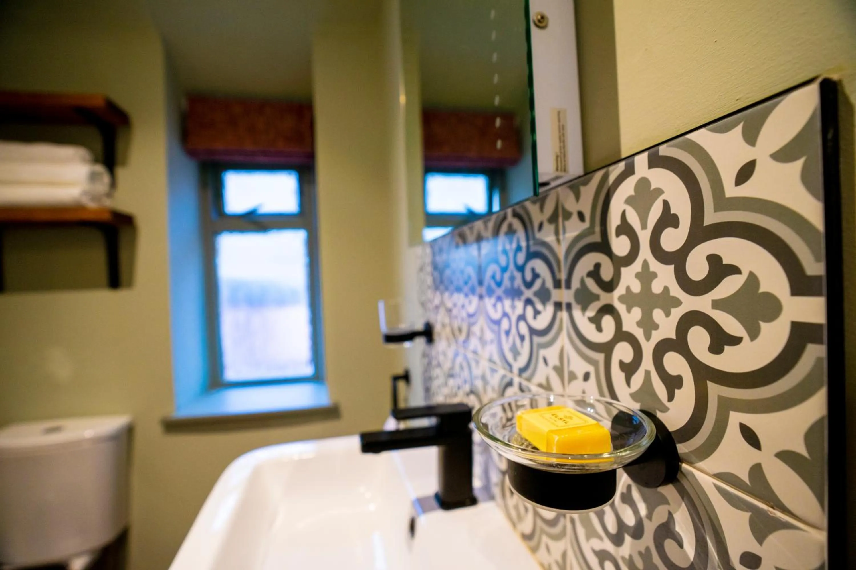 Bathroom in The Crown Hotel