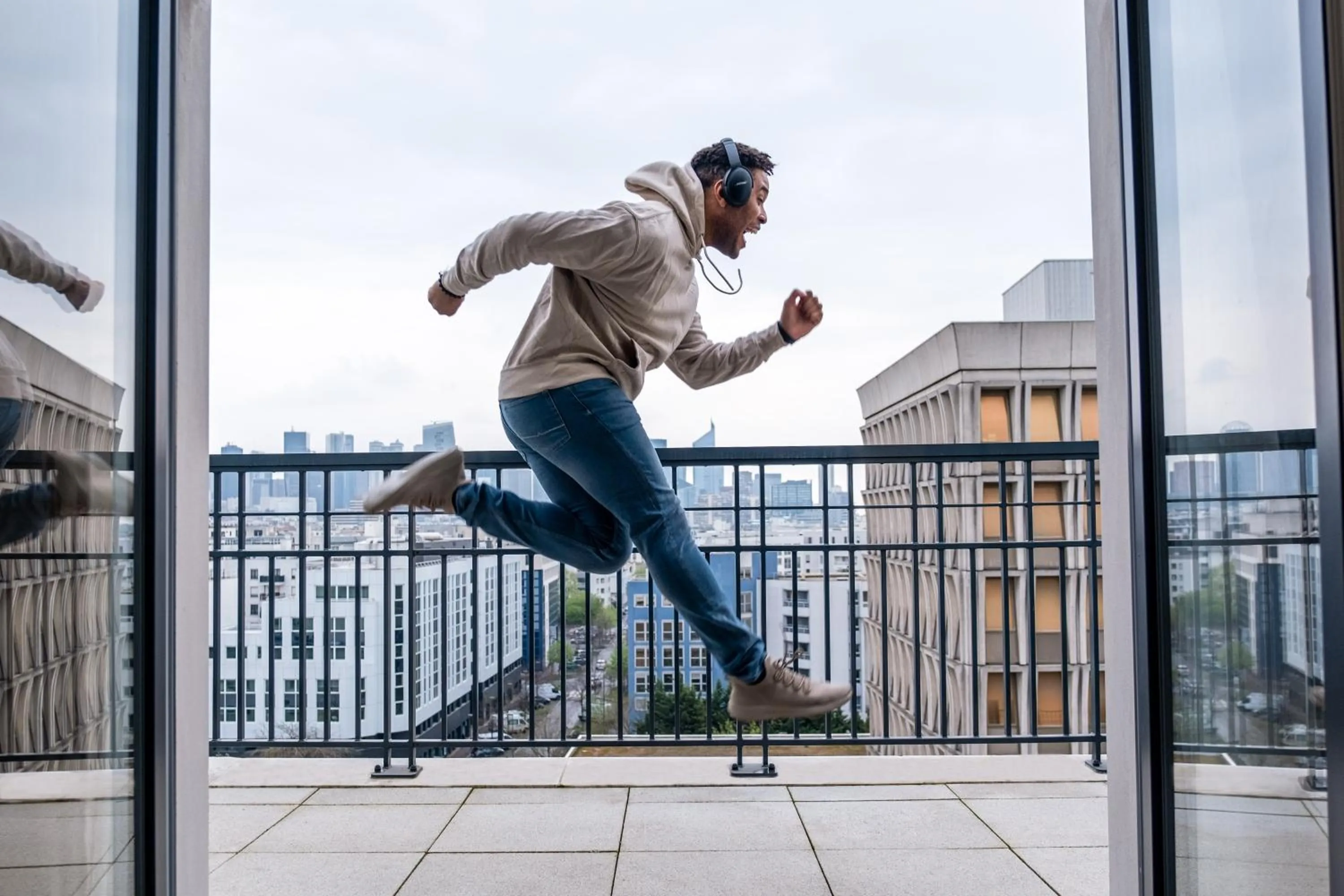 Balcony/Terrace in Aparthotel Adagio Paris Suresnes Longchamp