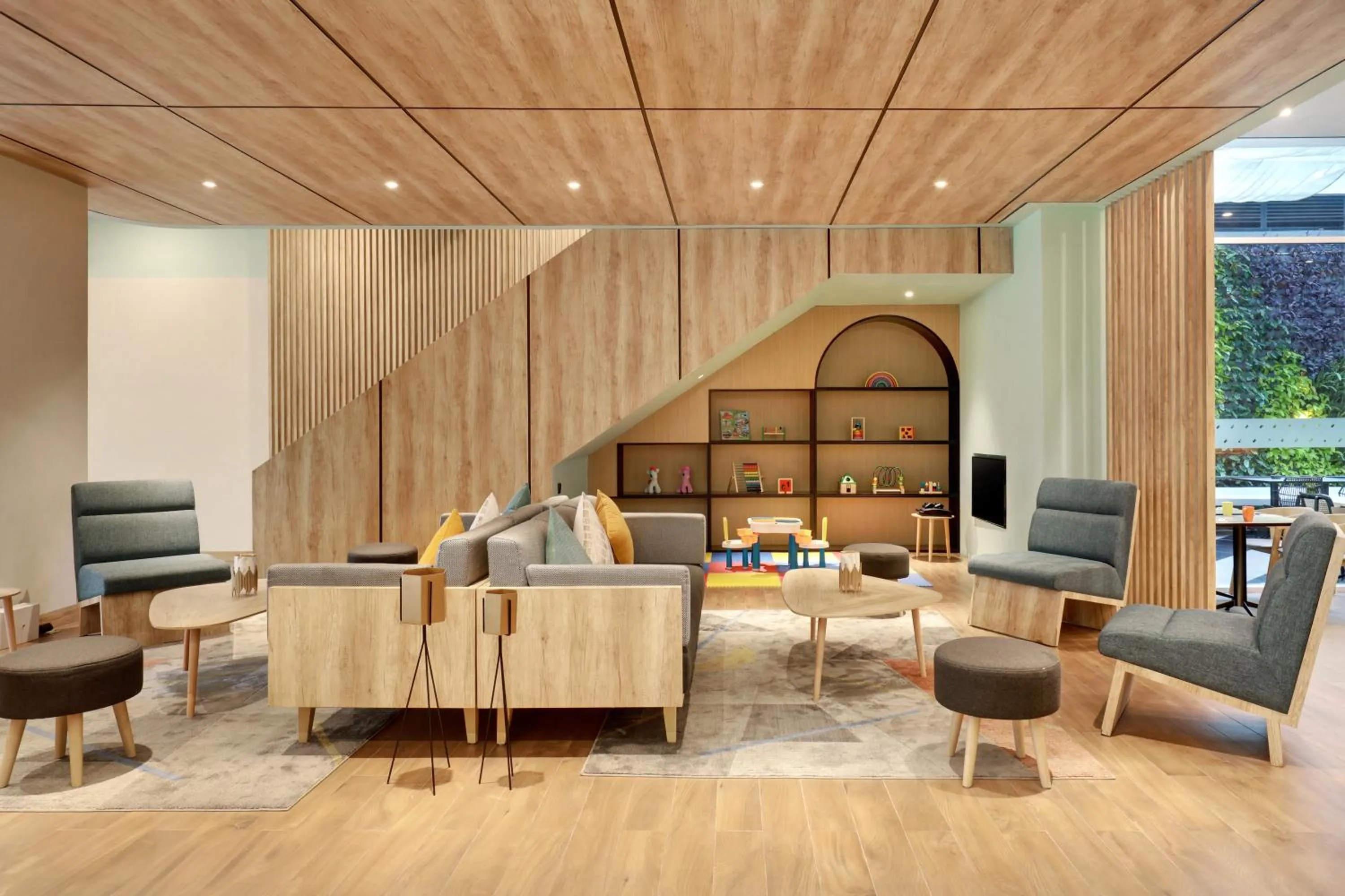 Lobby or reception in ibis Styles Bogor Pajajaran