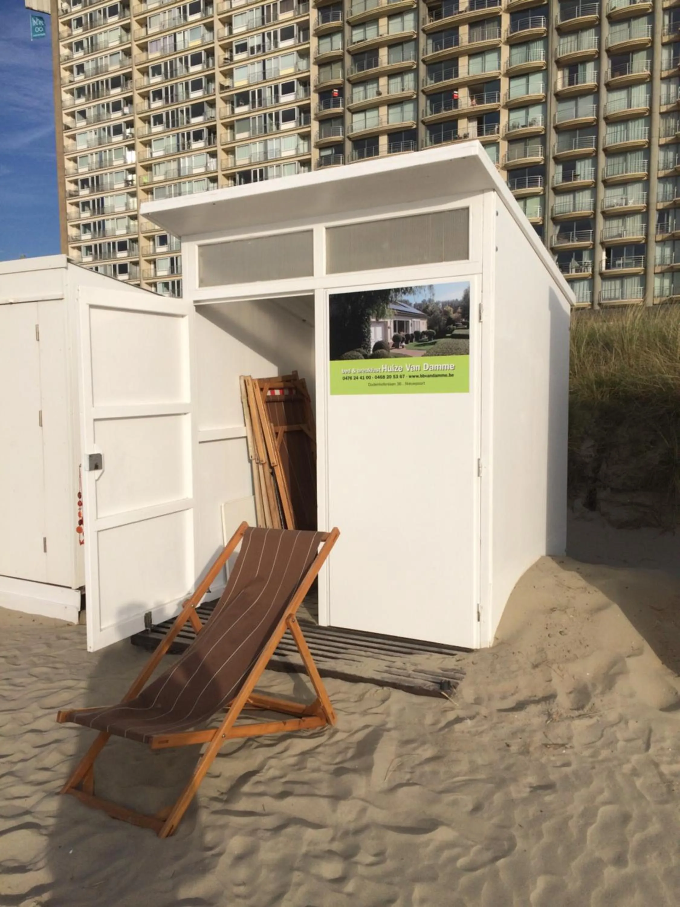 Sea view in B&B Huize Van Damme