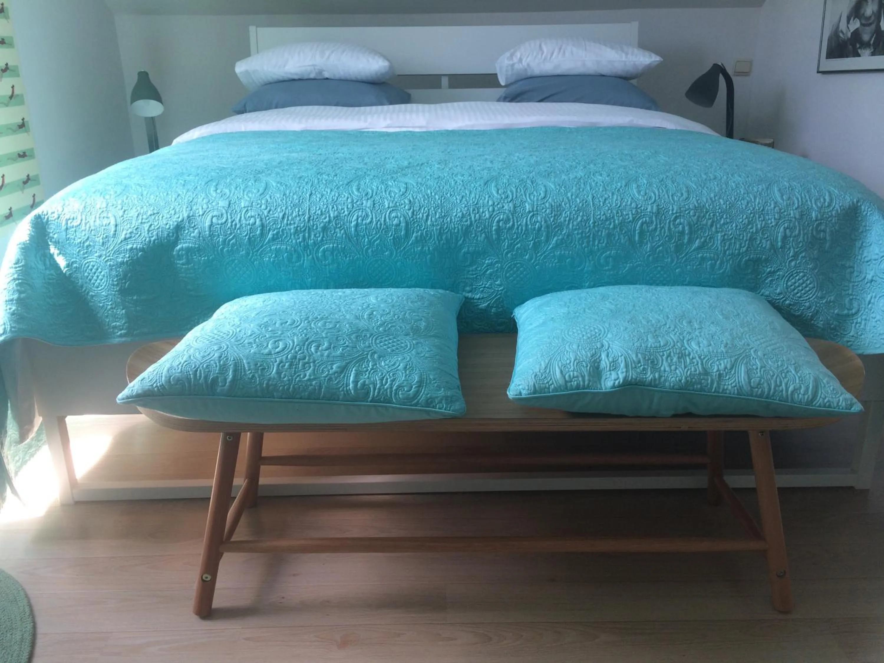 Bed in B&B Huize Van Damme