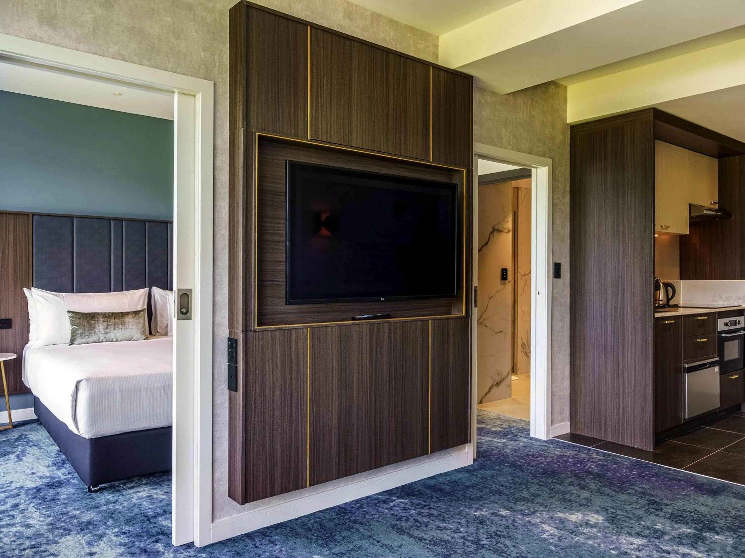 Bedroom, Bed in The Sebel Wellington Lower Hutt