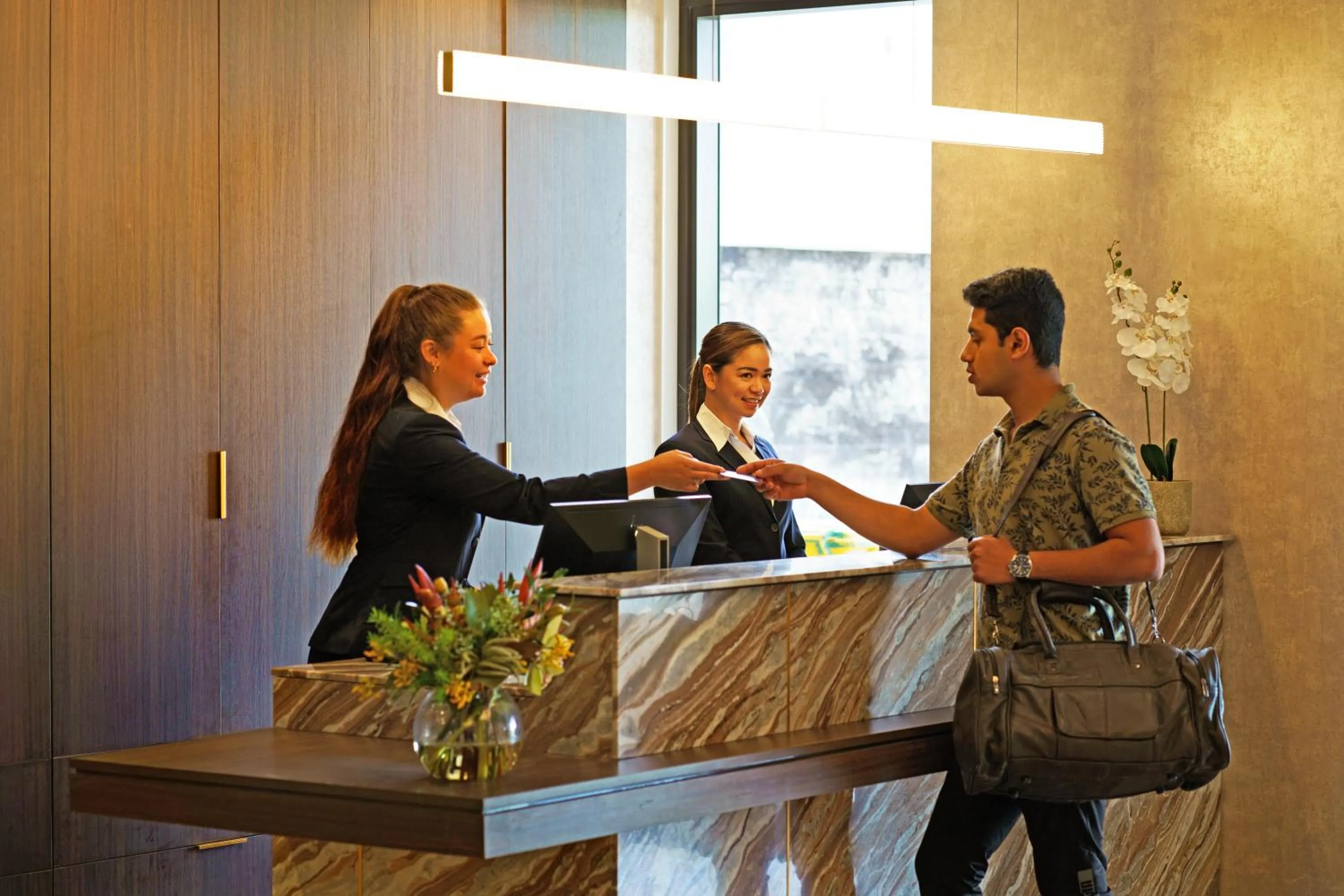 Lobby or reception in The Sebel Wellington Lower Hutt