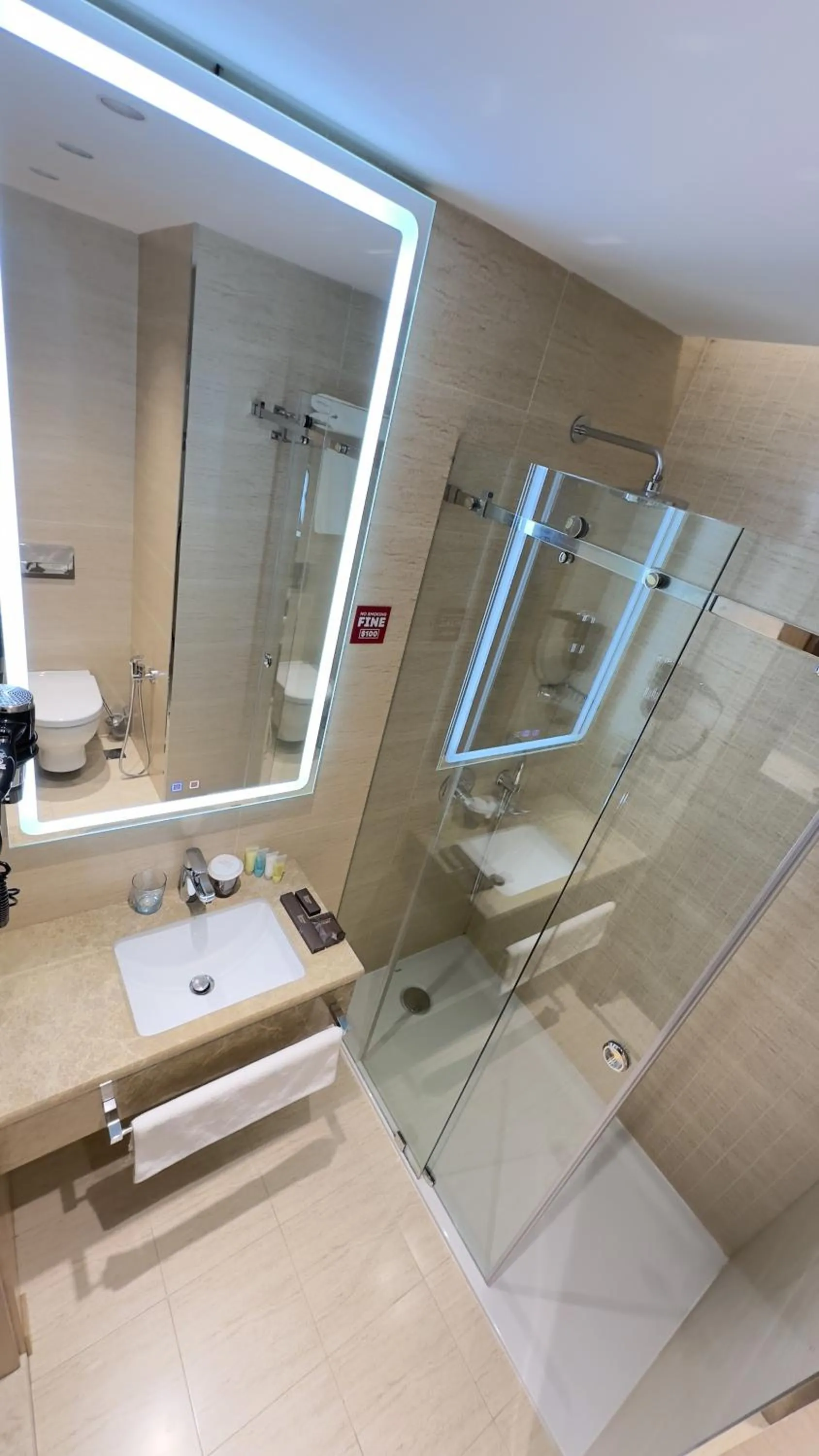 Toilet in Frankfort Hotel and Spa