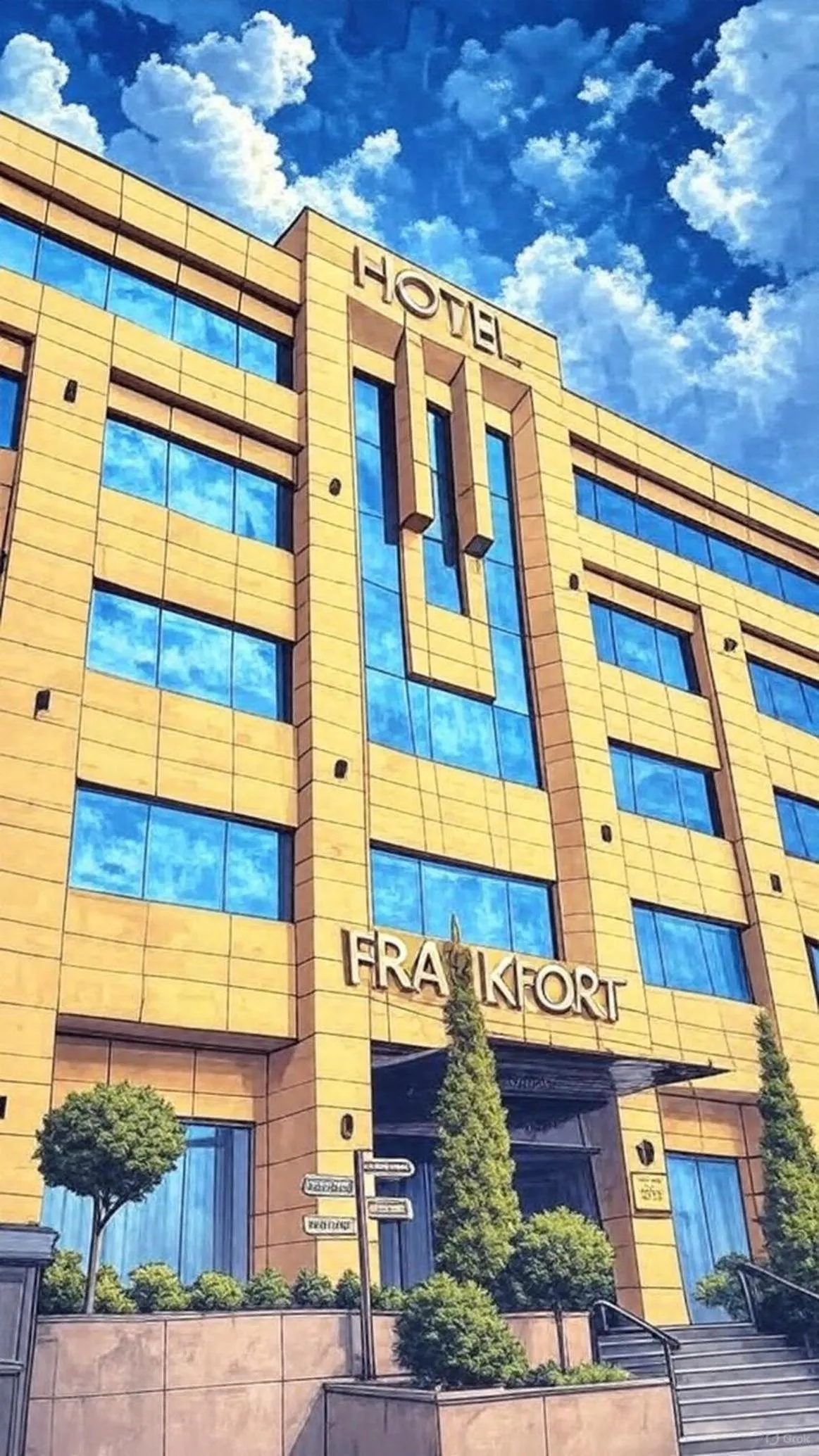 Property building in Frankfort Hotel and Spa