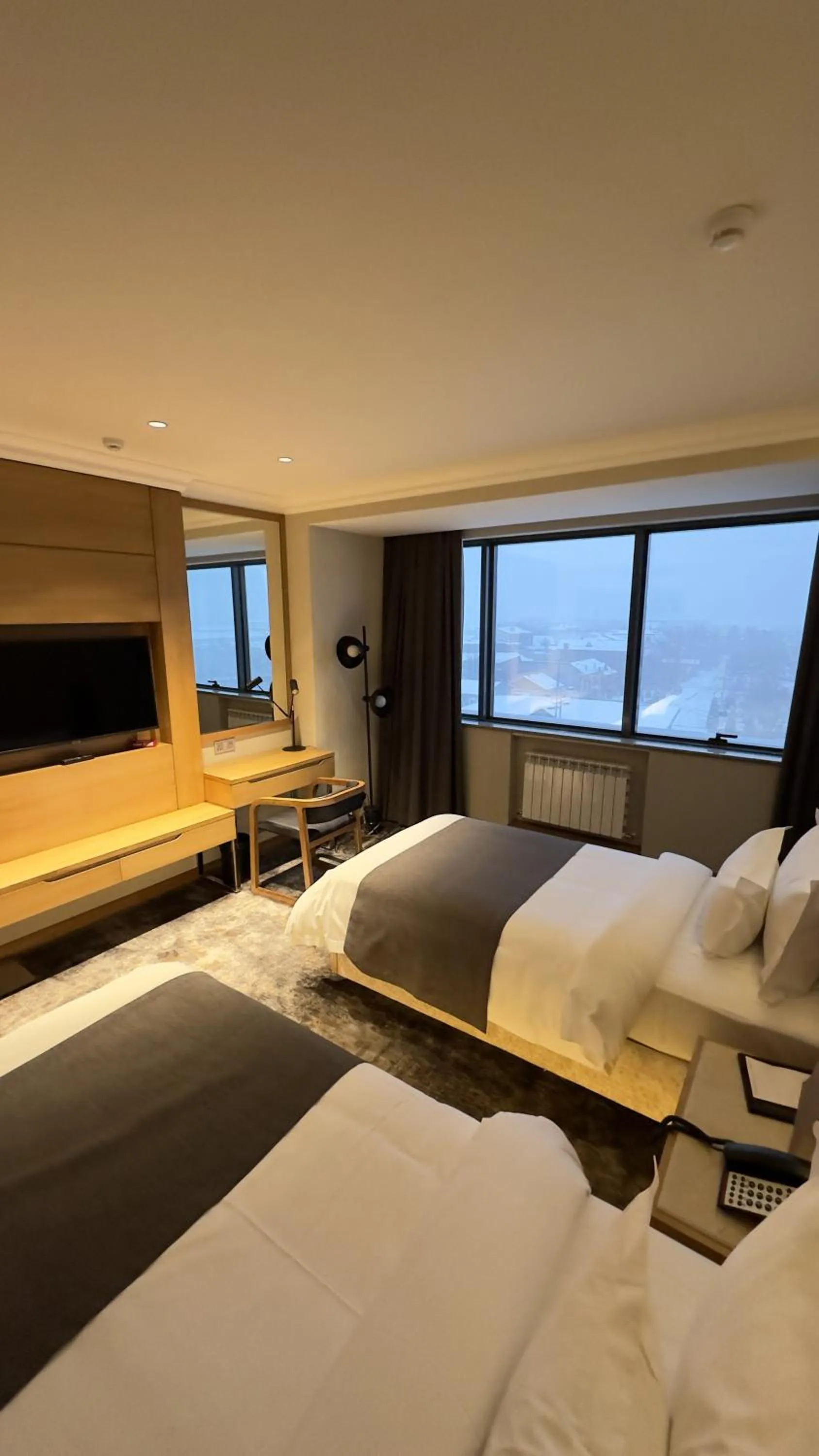 Bed in Frankfort Hotel and Spa