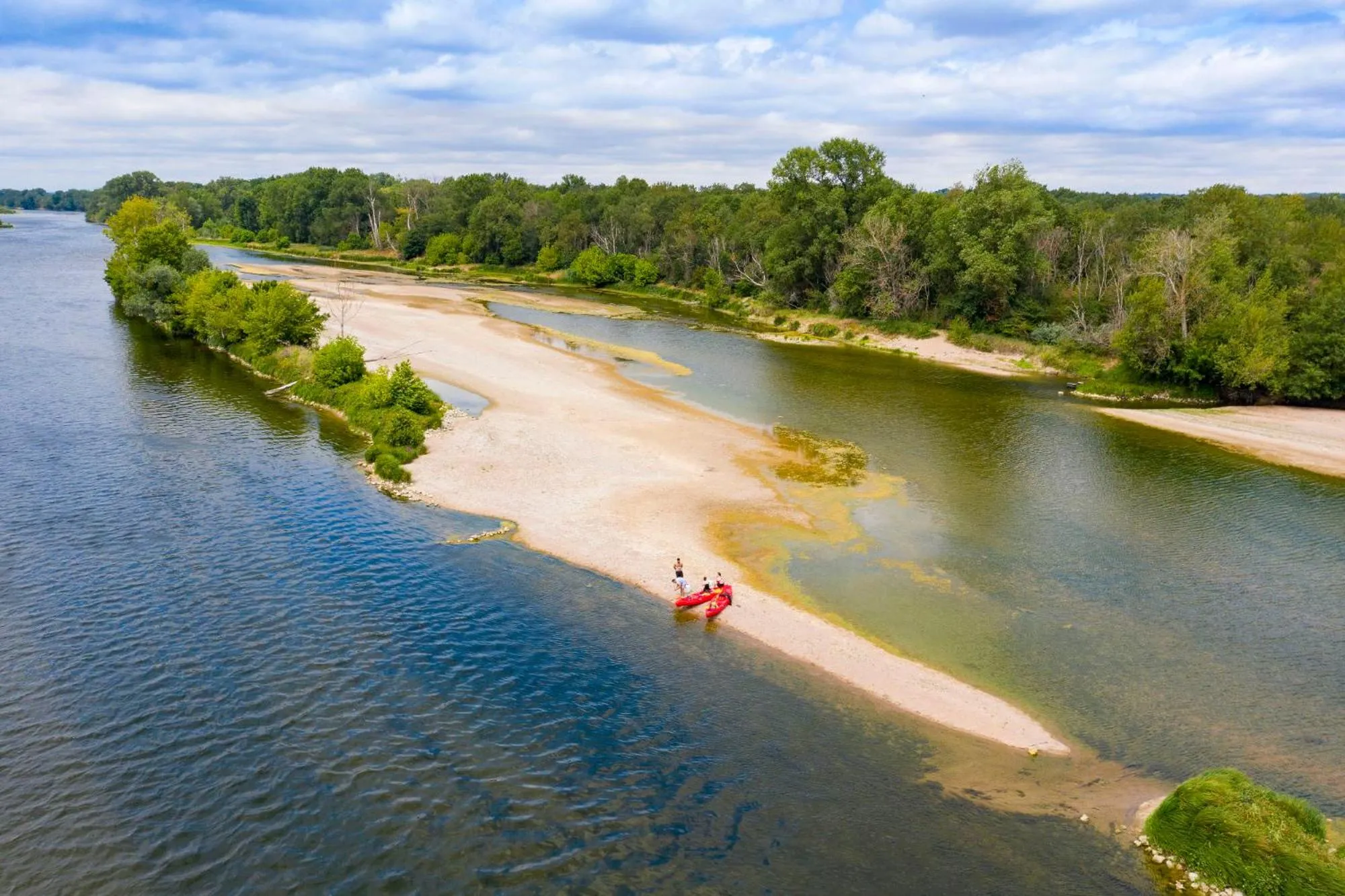 Natural landscape in Camping de Montlouis-sur-Loire