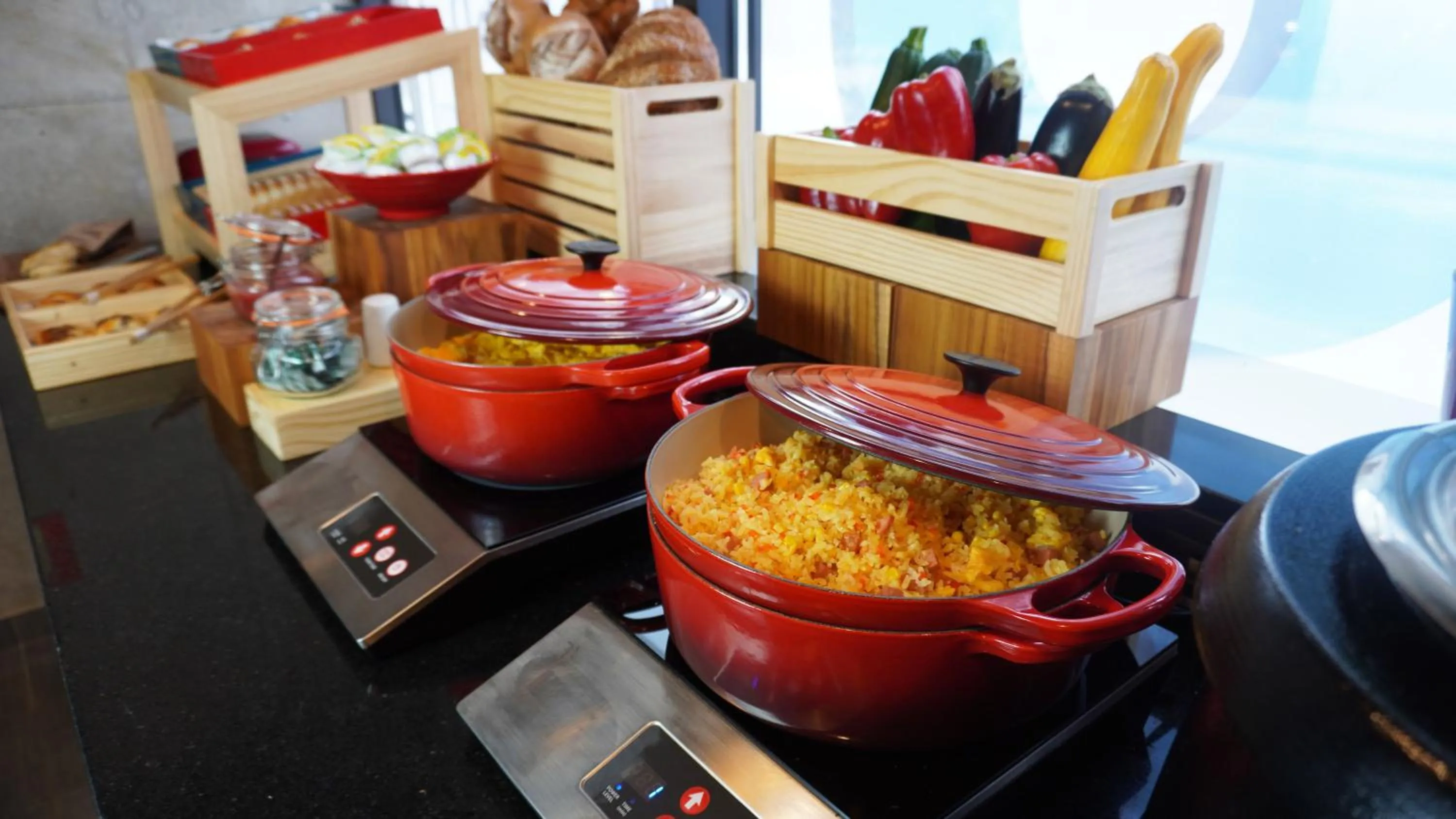 Breakfast in ibis budget Bogota Marly