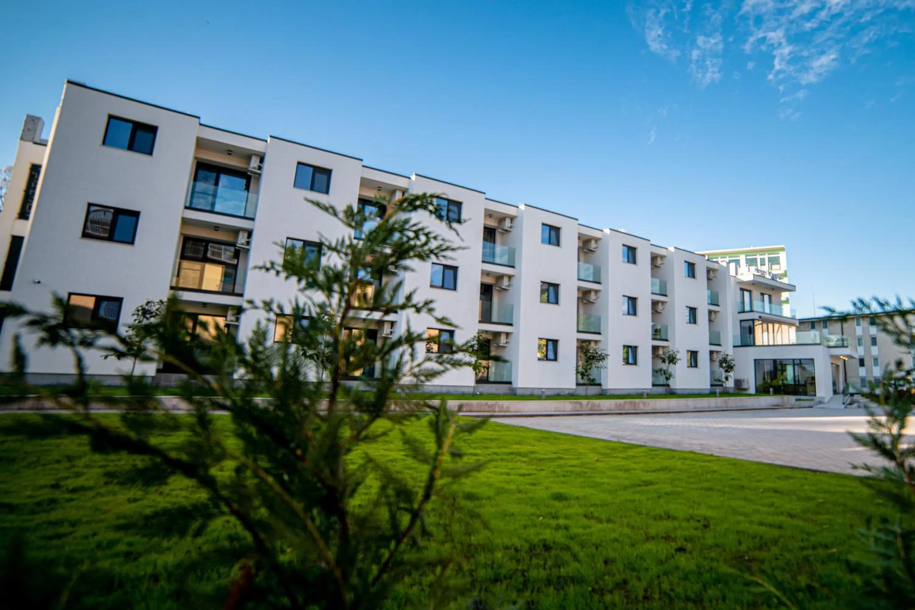 Property building in Hotel Vigo