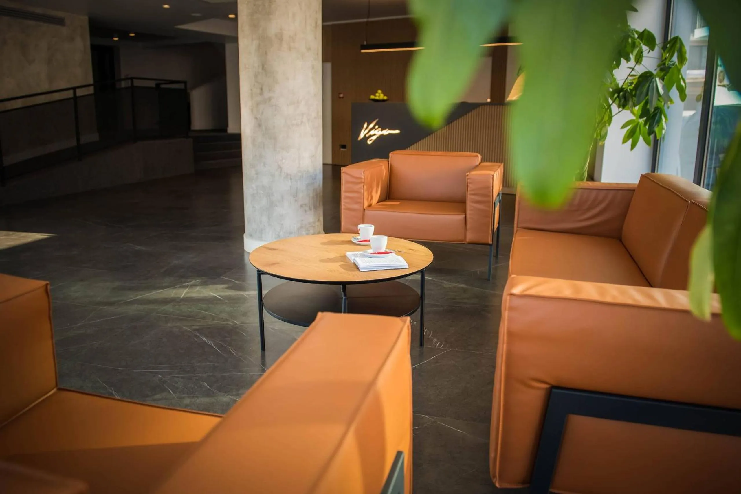 Seating area in Hotel Vigo