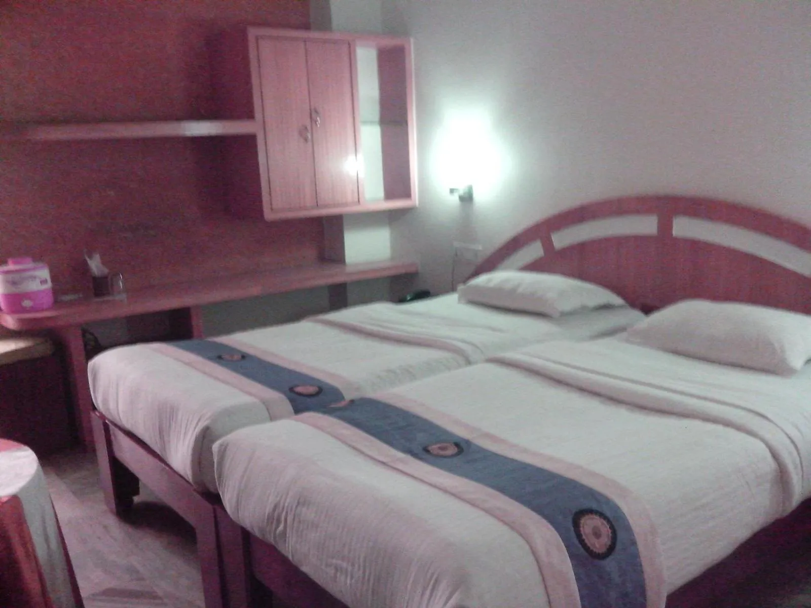 Photo of the whole room in Hotel Mahalaxmi Indo Myanmar