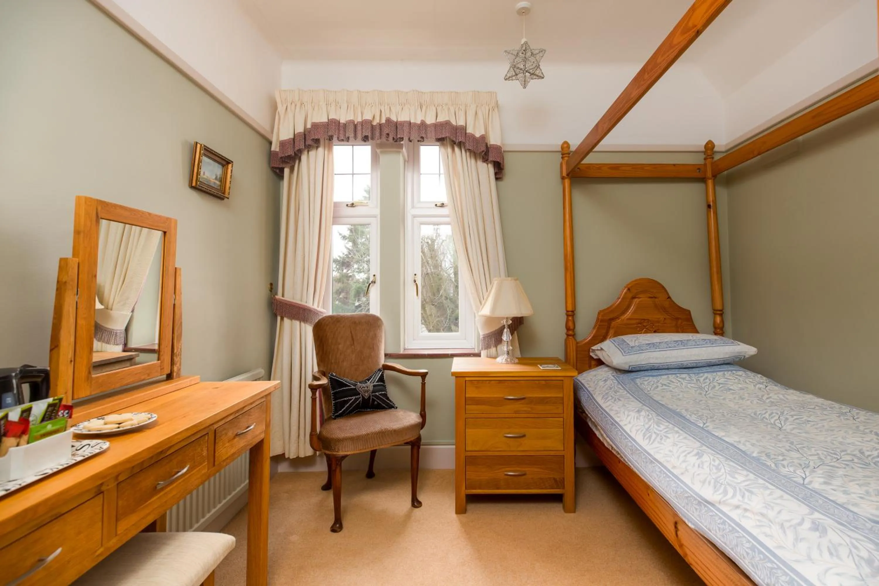 Bed in Chestnut Grove Bed And Breakfast