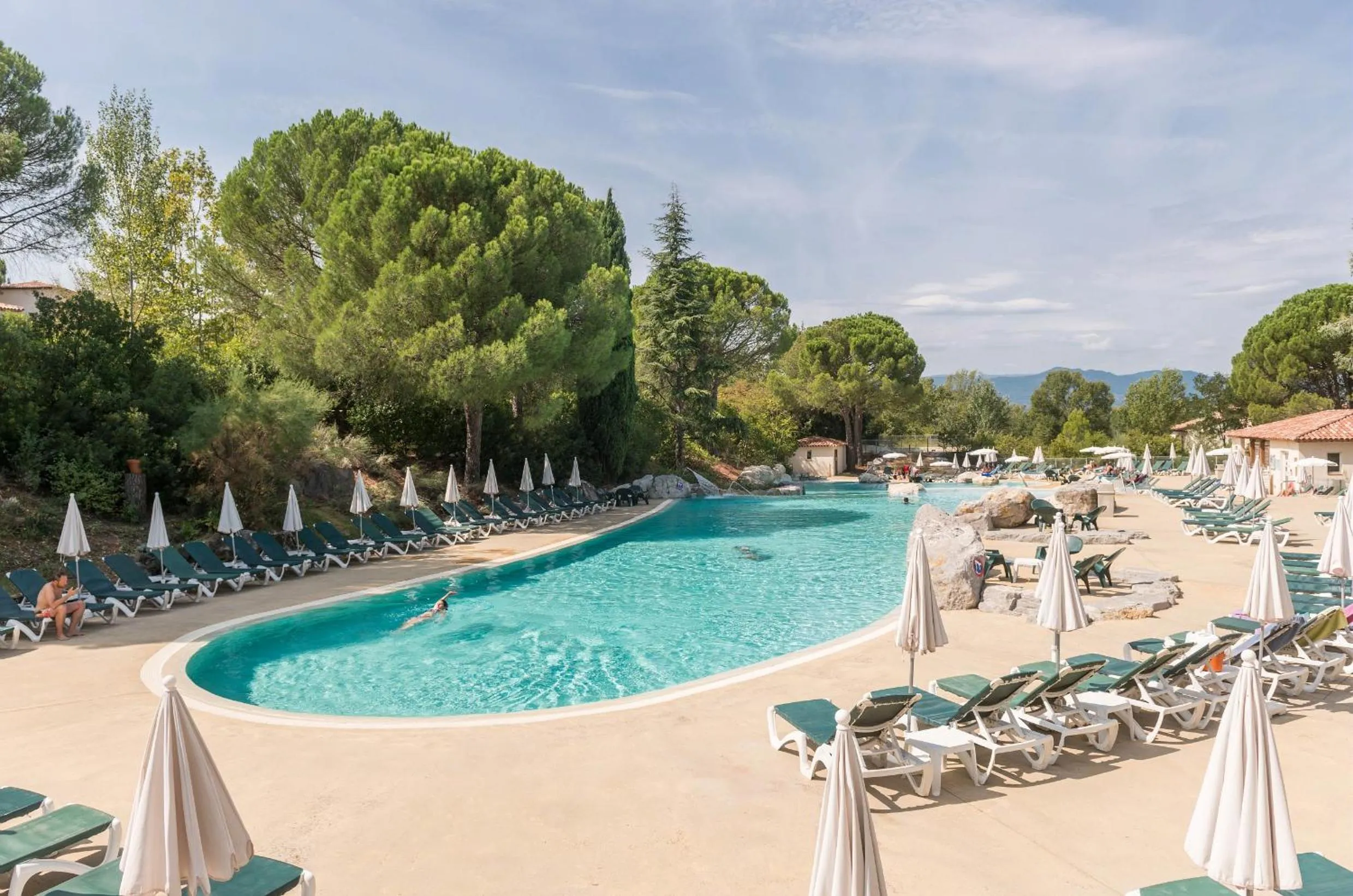 Swimming pool in SOWELL HOTELS Ardèche