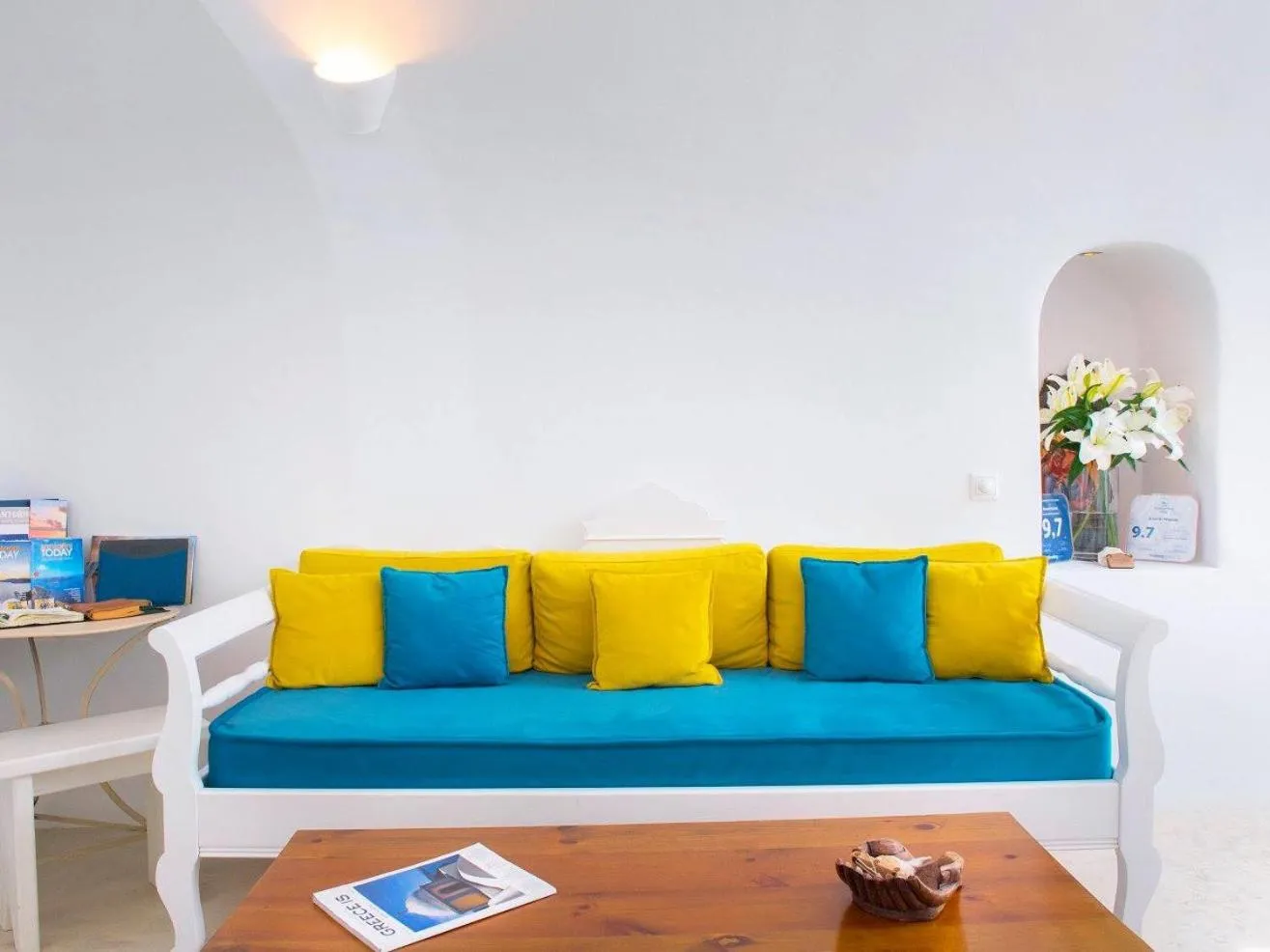 Bedroom in Anemi House & Villas