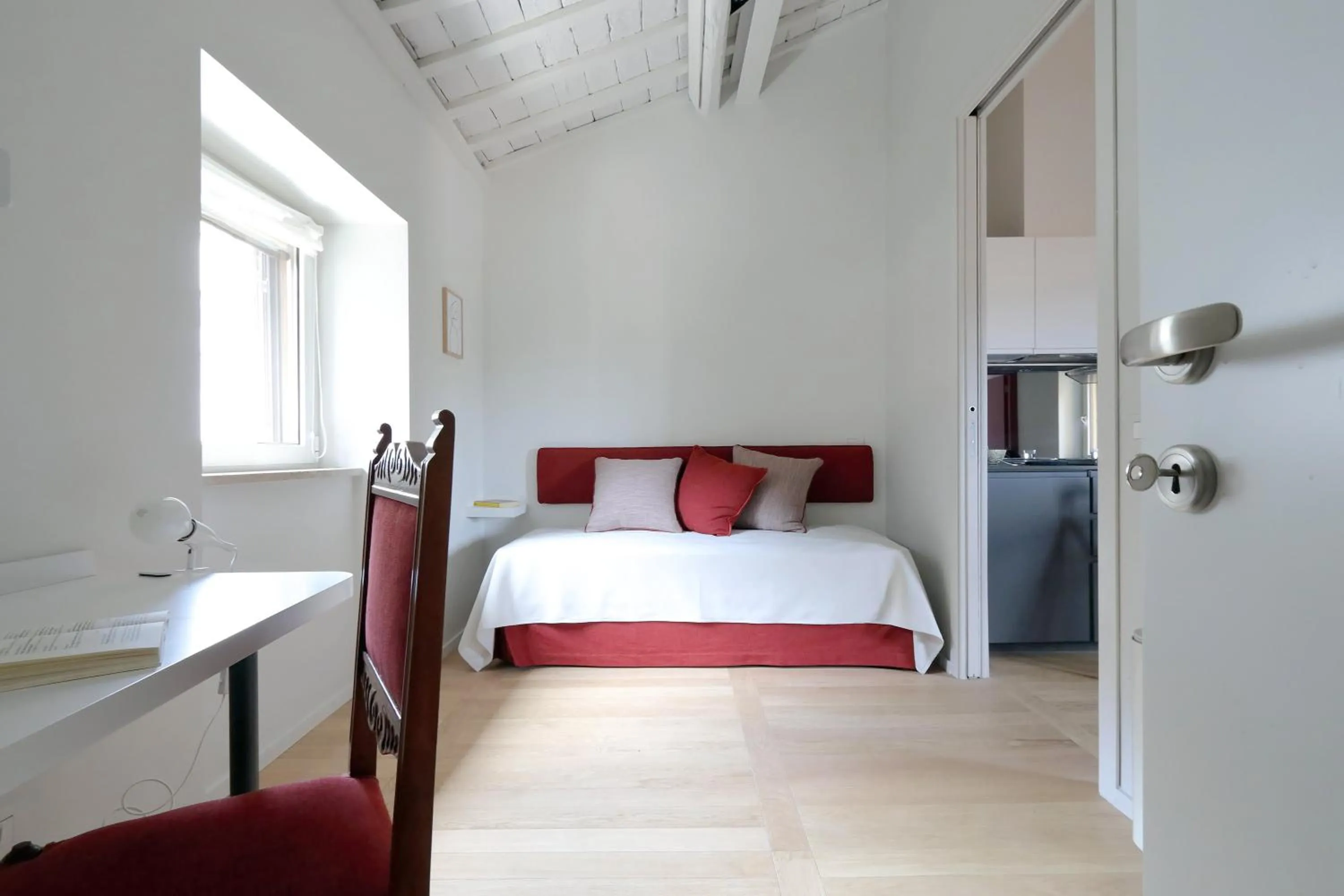 Bed in Il mulino di Trastevere - My Extra Home